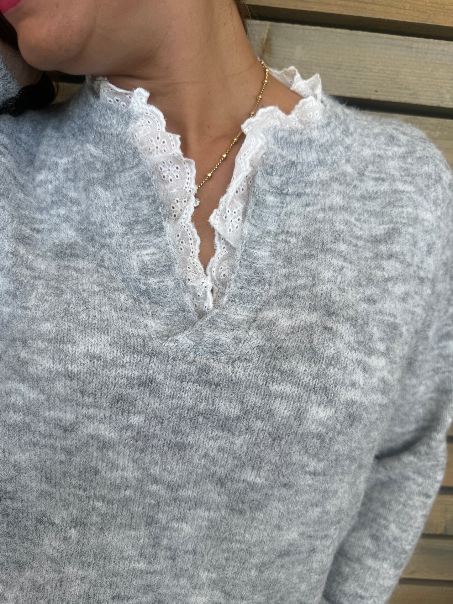 Pull Livia gris