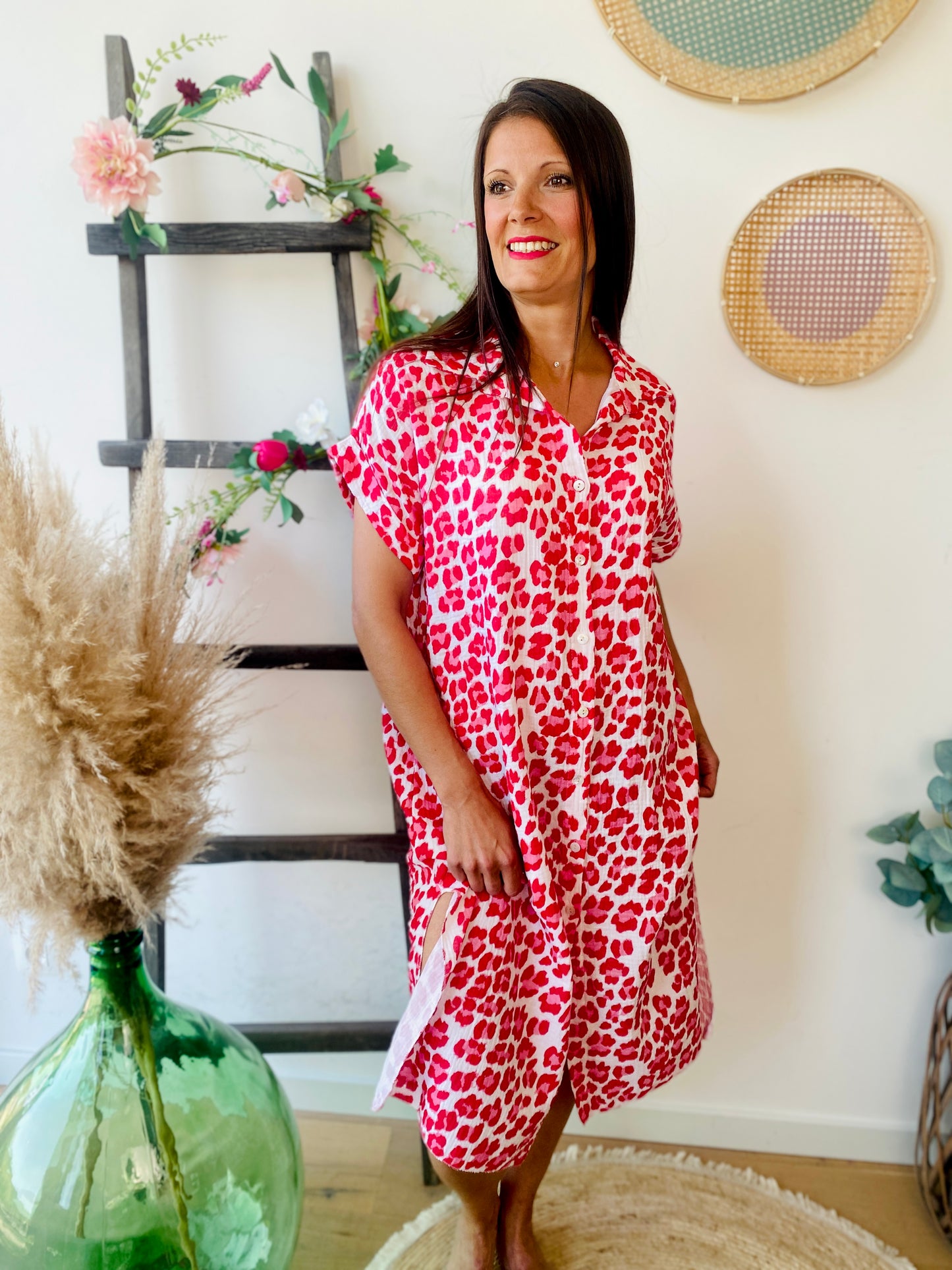 Robe Phileas rouge