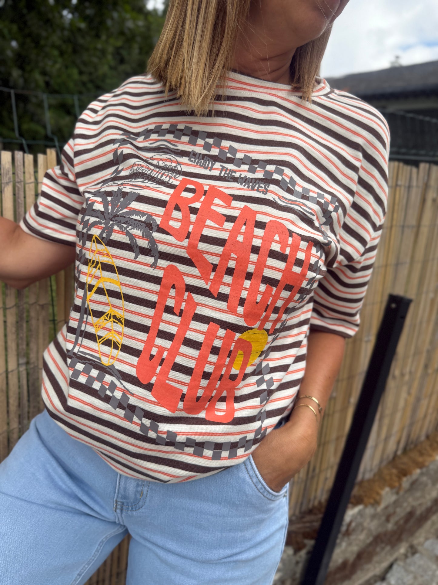 T-shirt Beach club