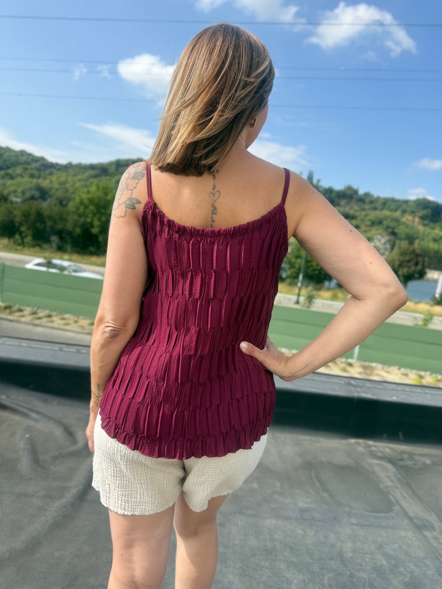 Top Alice Aubergine