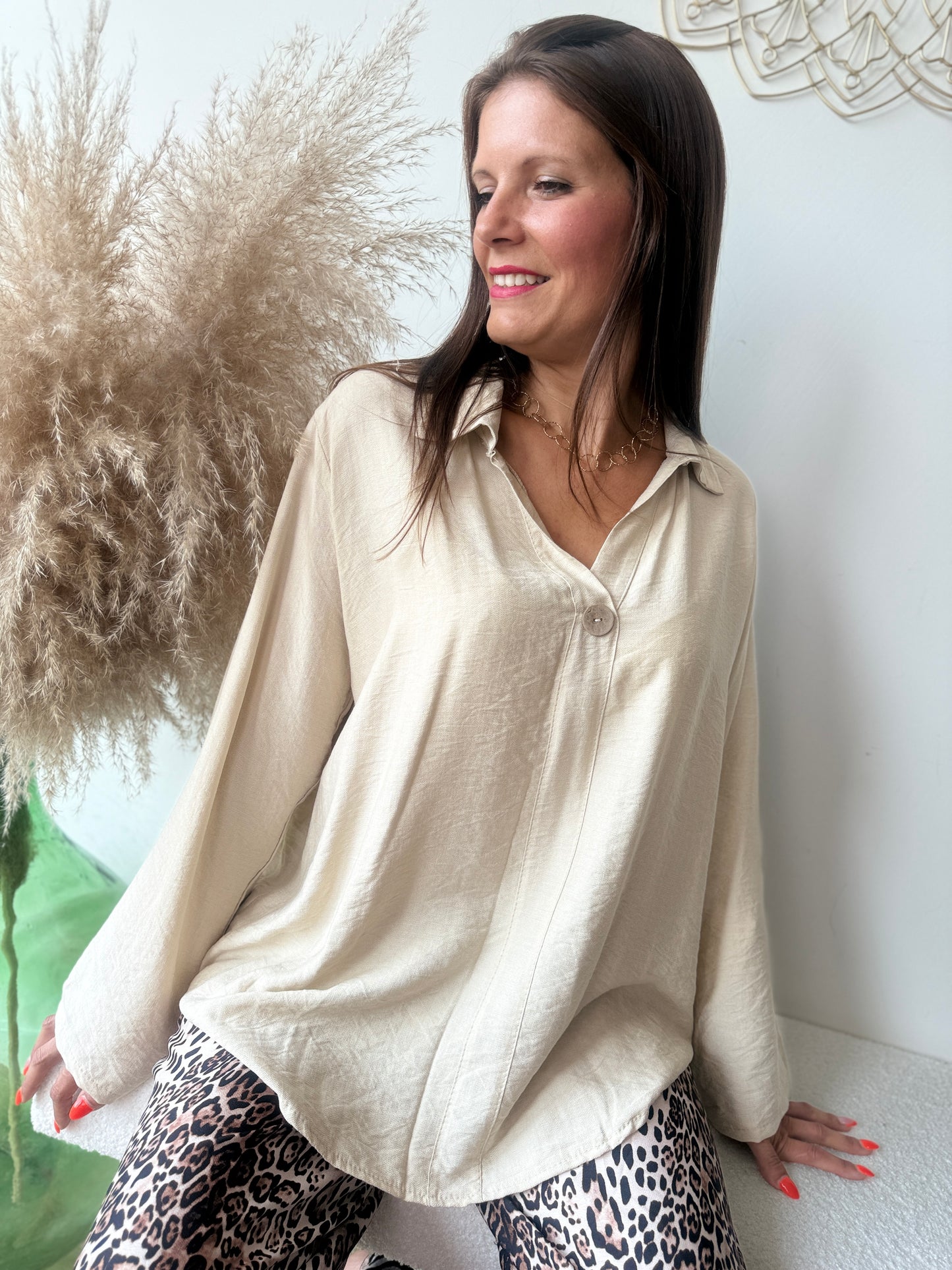 Blouse Célia beige