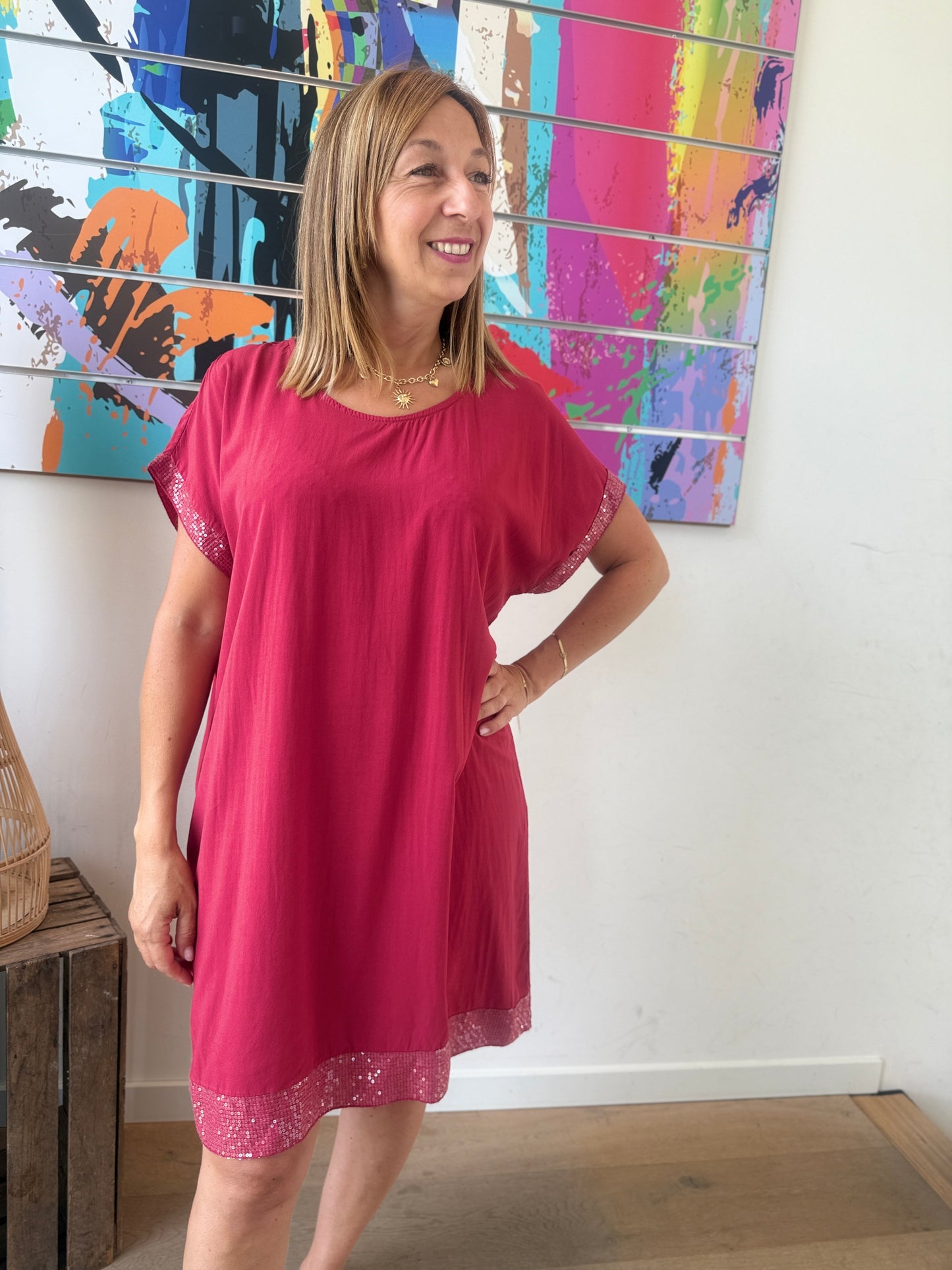 Robe Katarina grenat