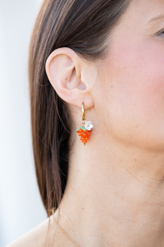 Boucles d'oreilles Grappe