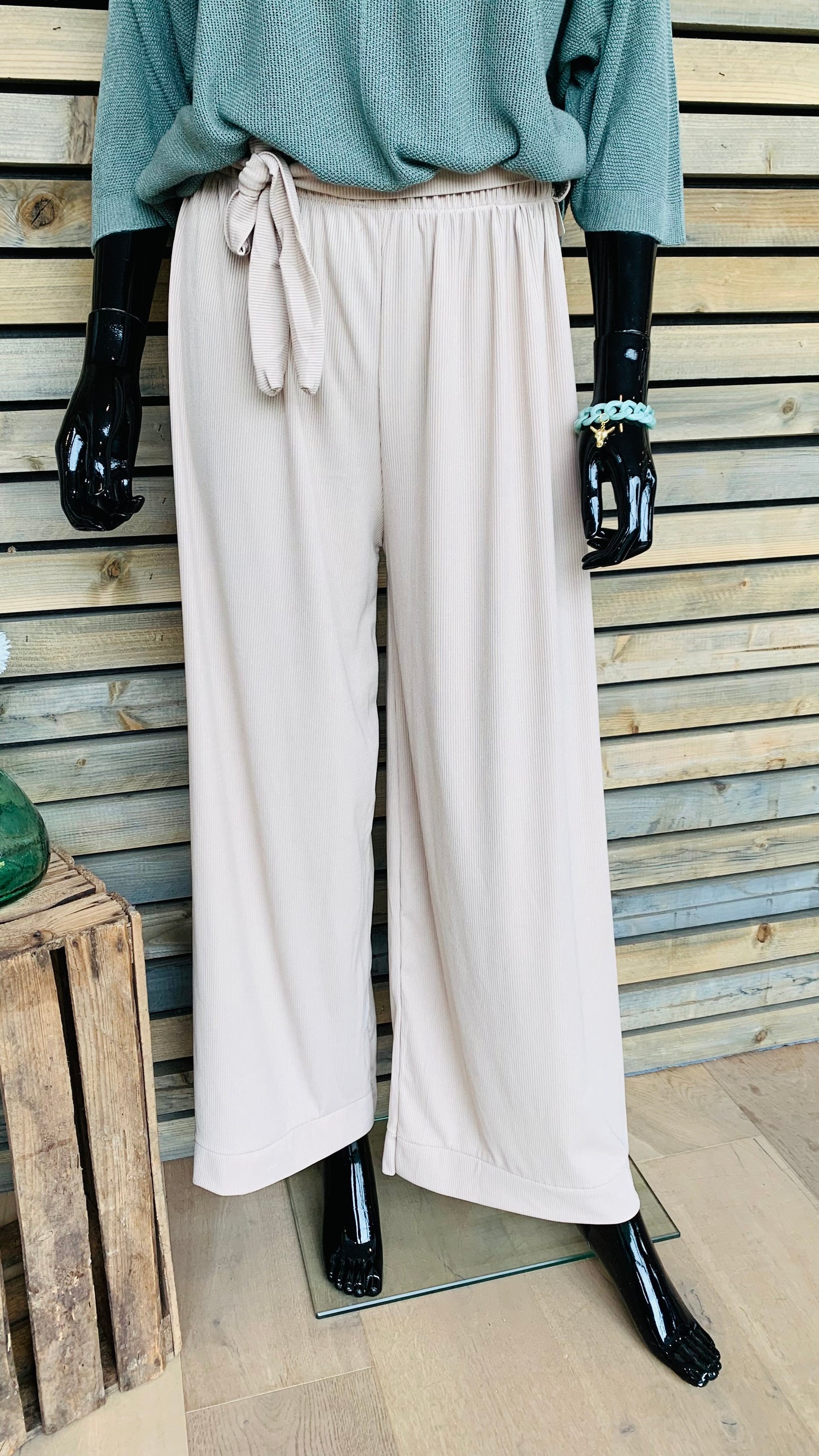 Pantalon Nathalie beige