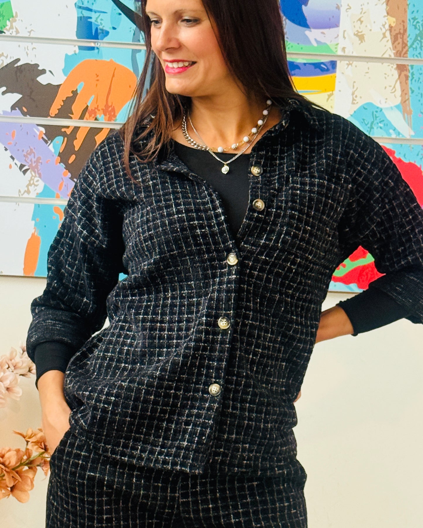 Chemise Louise noire