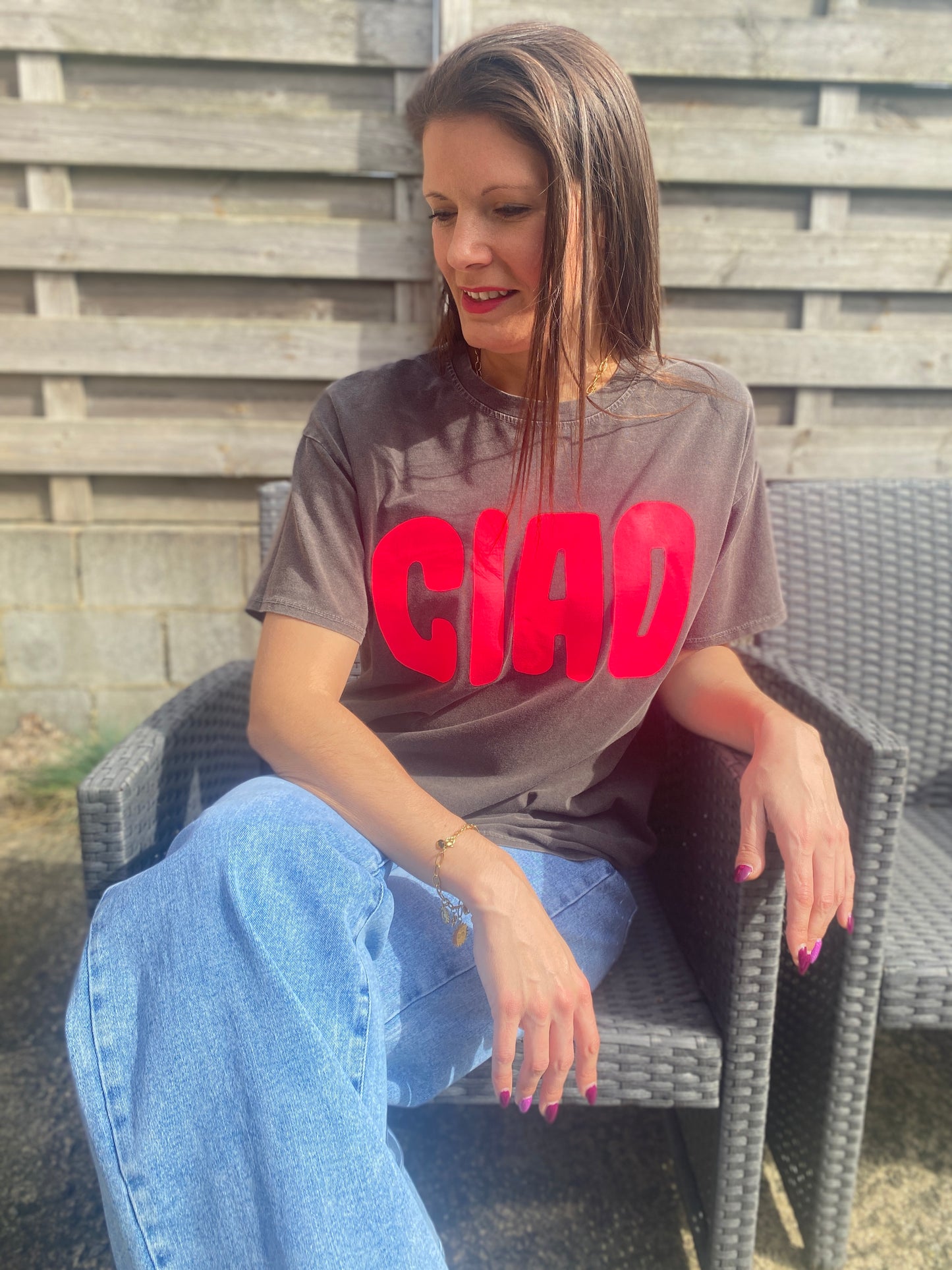 T-shirt Josephine anthracite