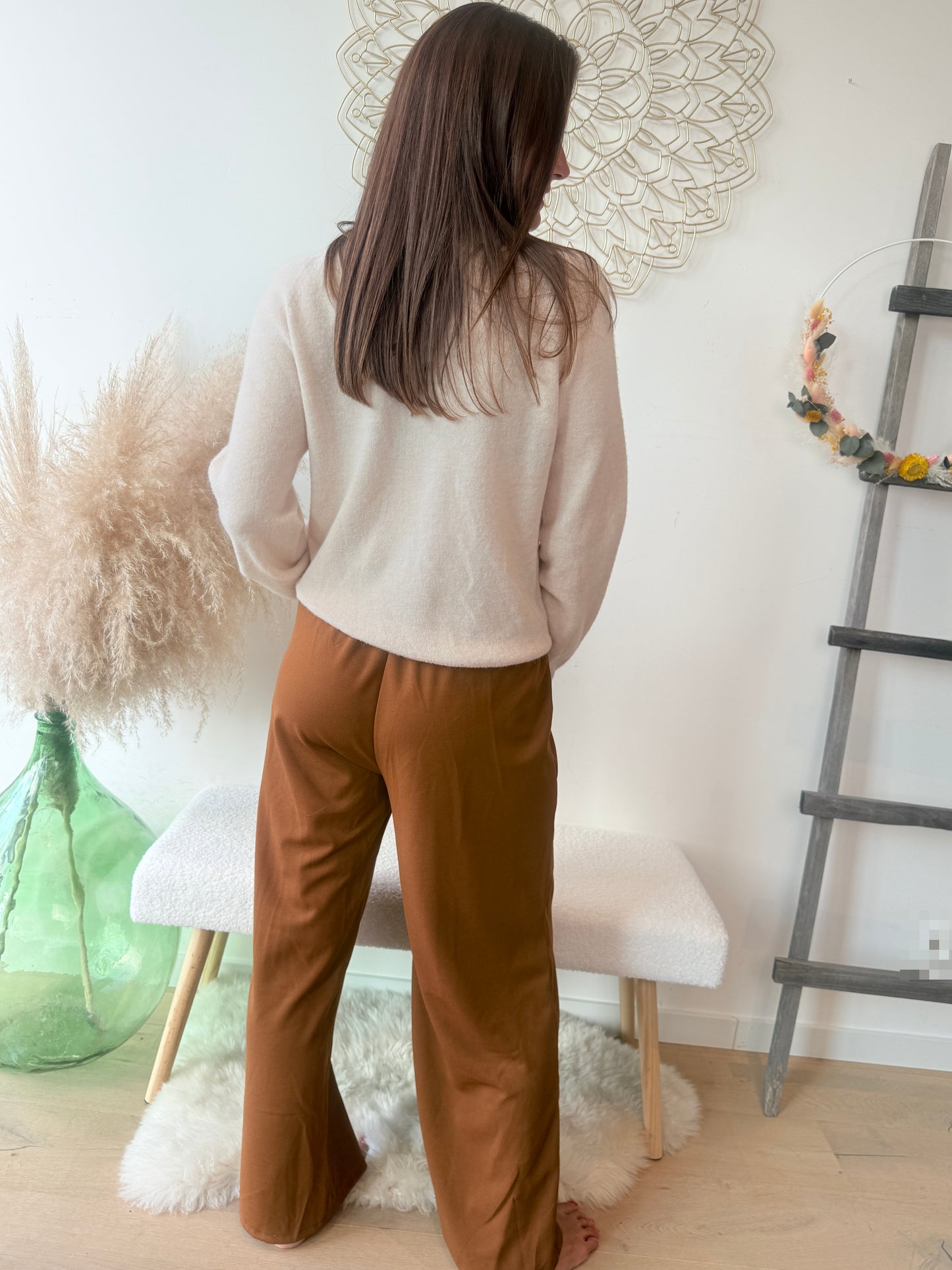 Pull Mira beige