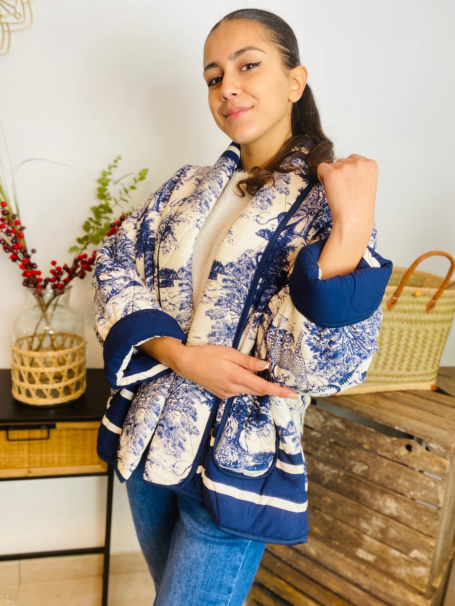Veste Noé bleu