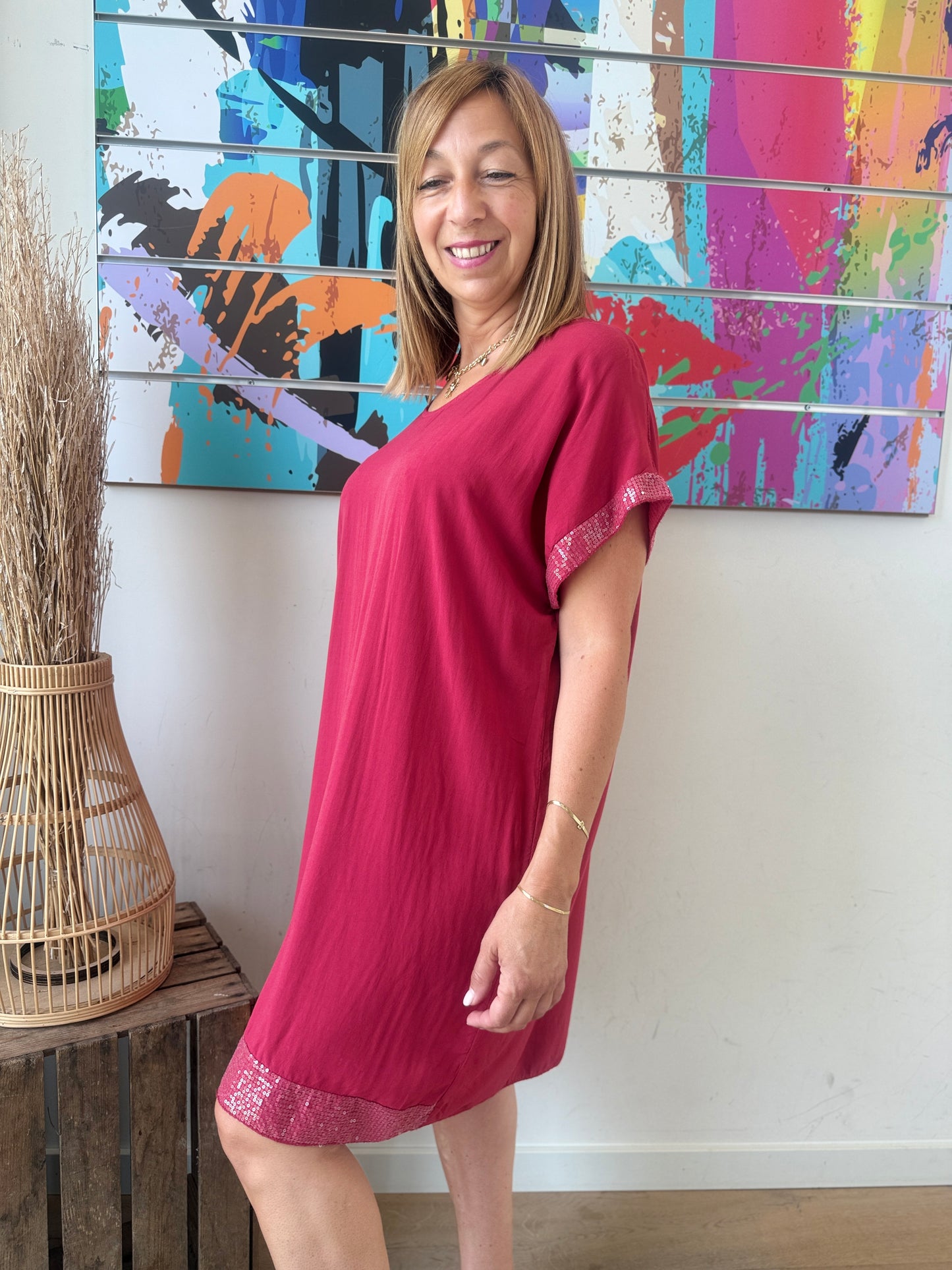 Robe Katarina grenat
