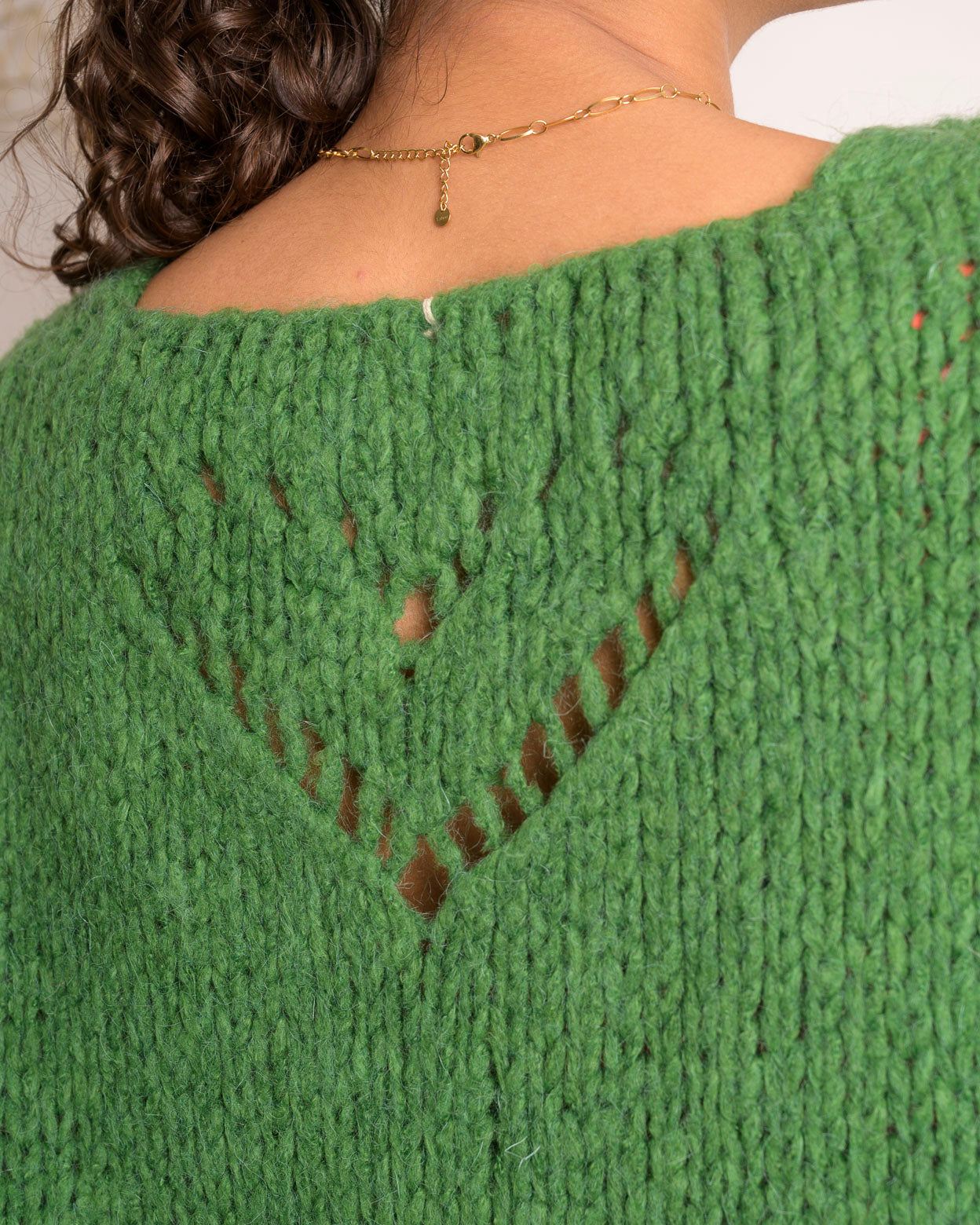 Pull Ninon vert