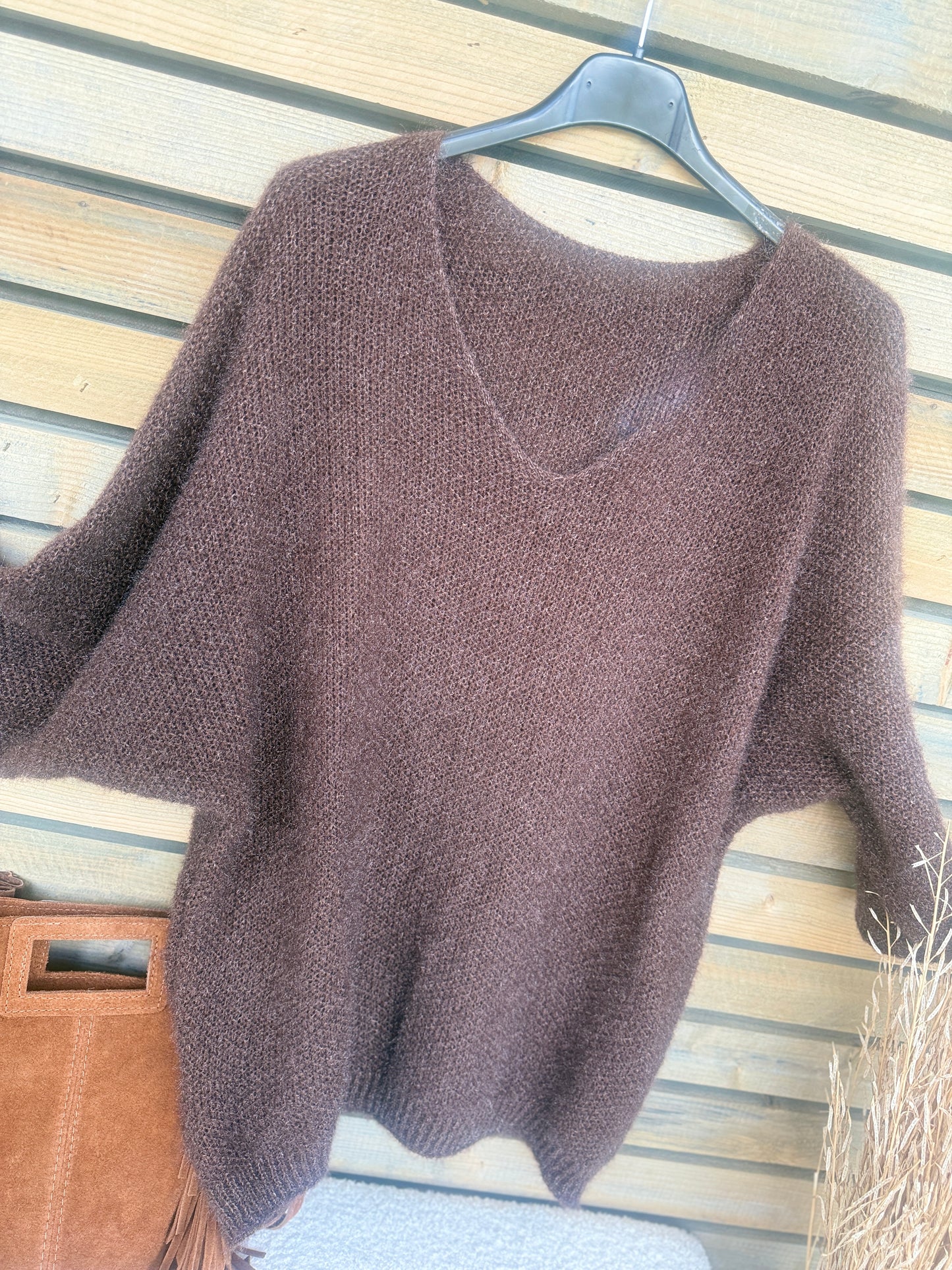 Pull Aya chocolat