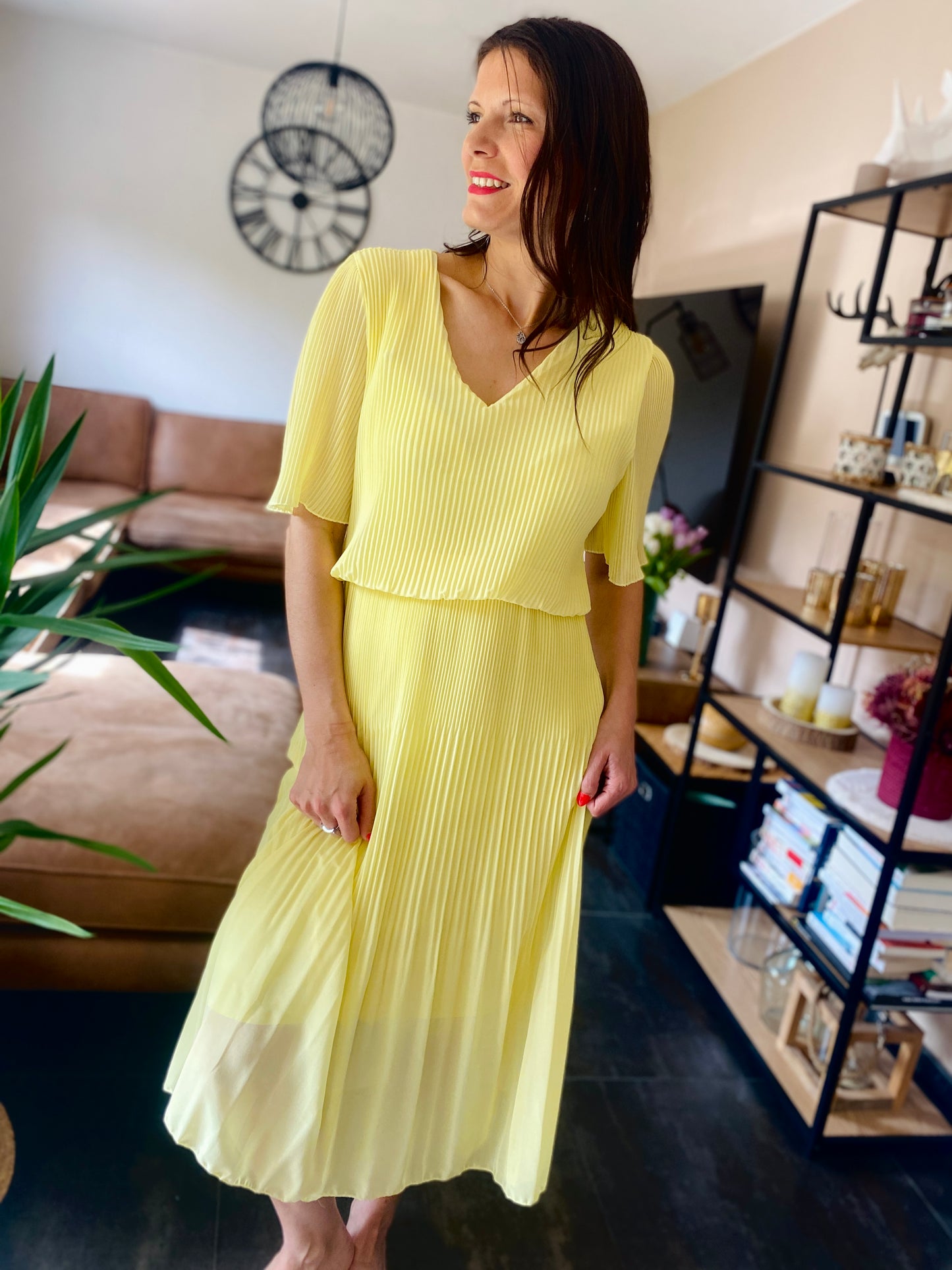 Robe Linda jaune