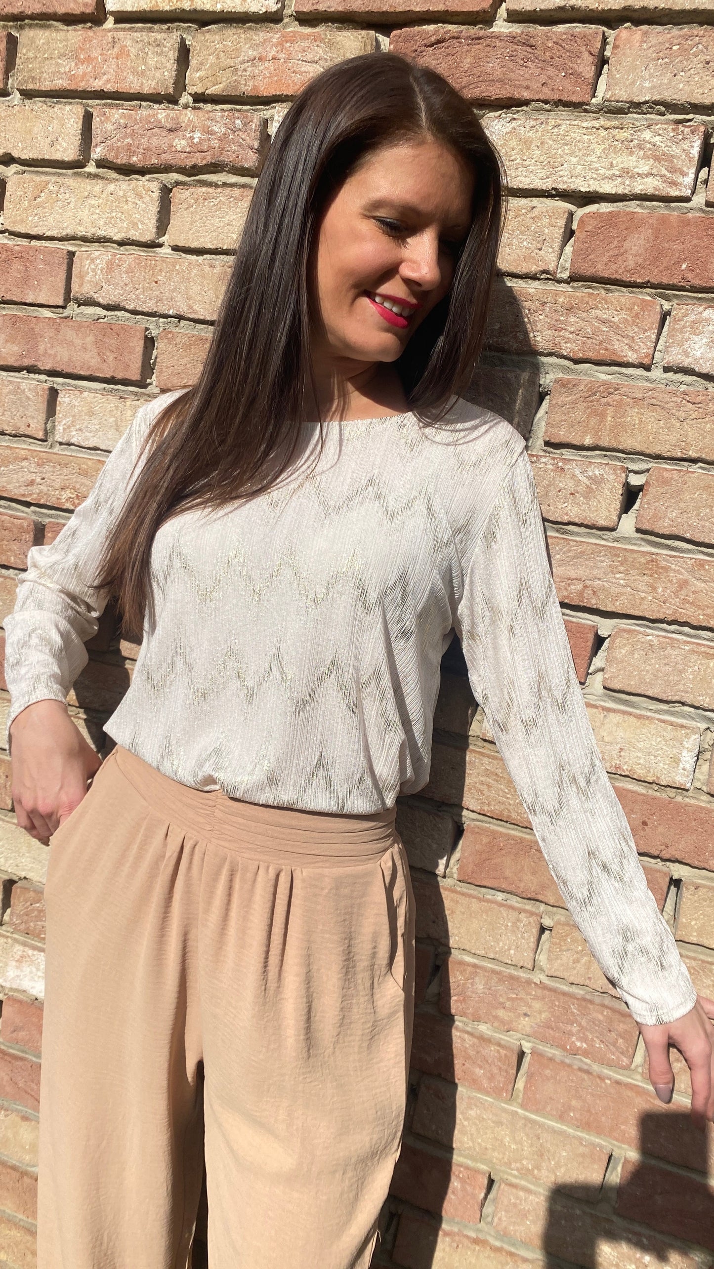 BLOUSE Nathalie beige