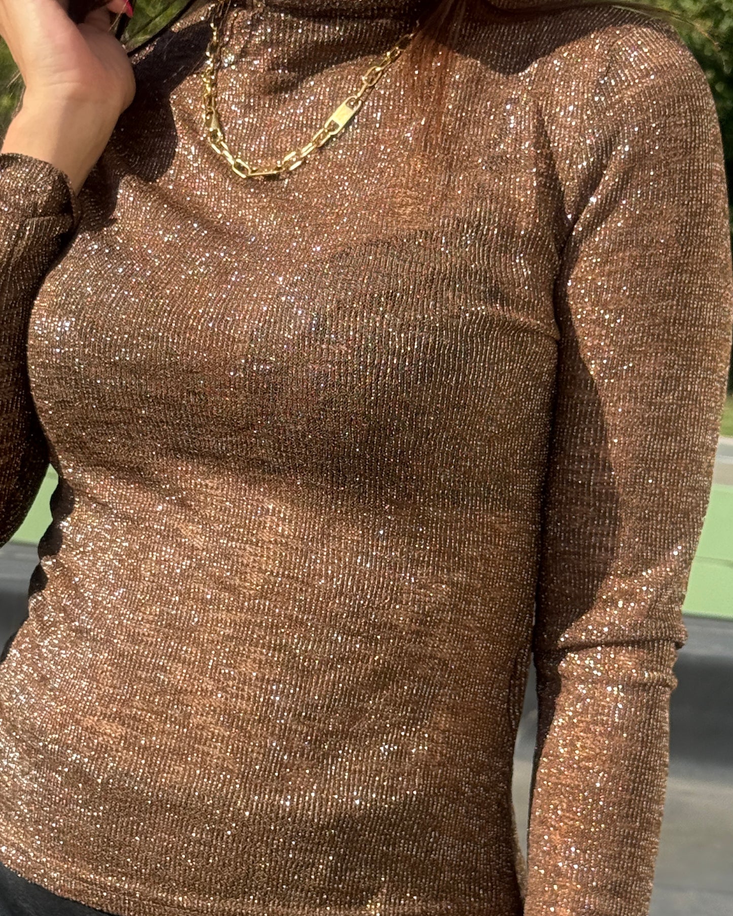 Blouse Léona choco