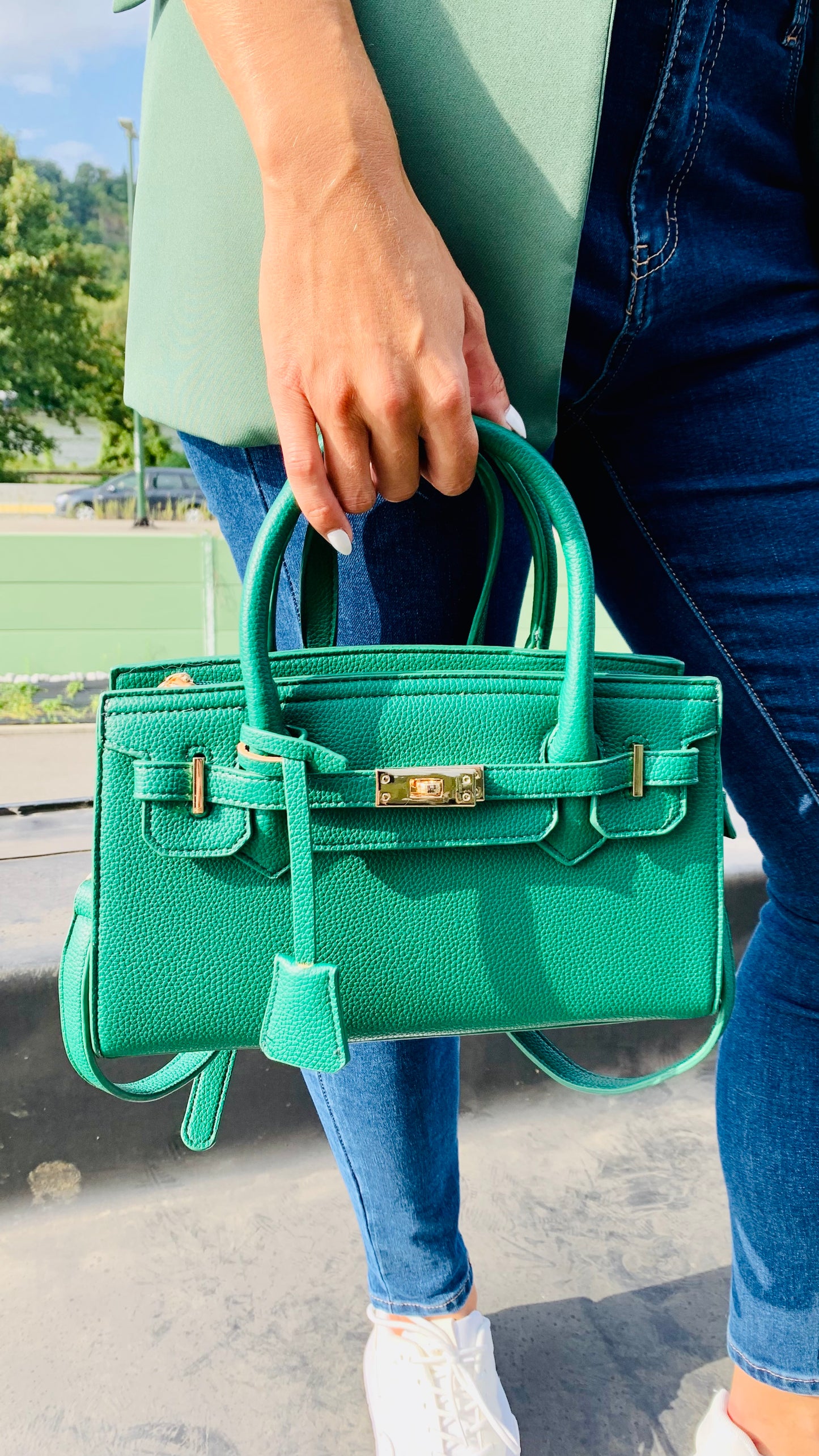 Sac Valentine vert