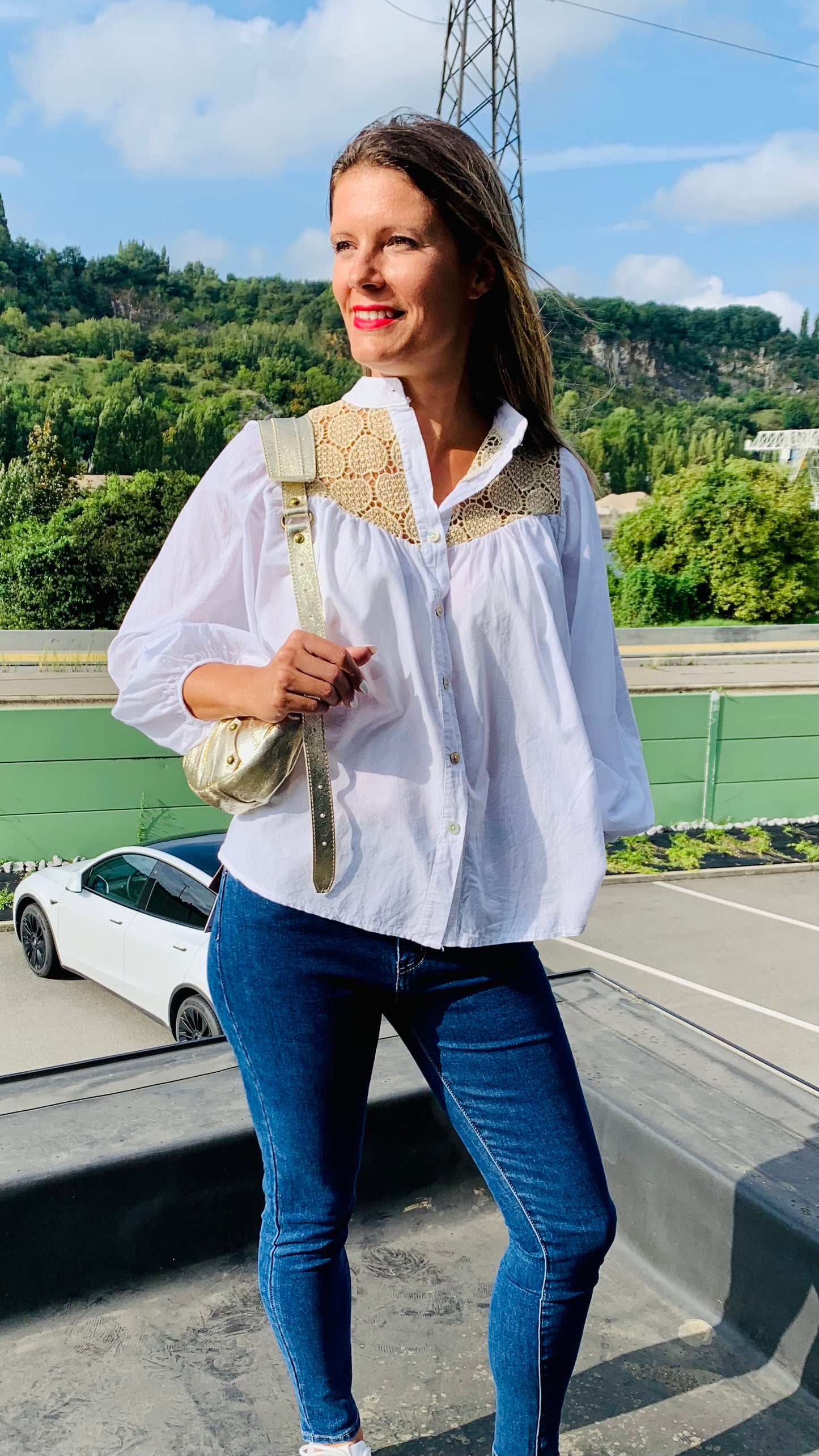 Chemise Amalia blanc