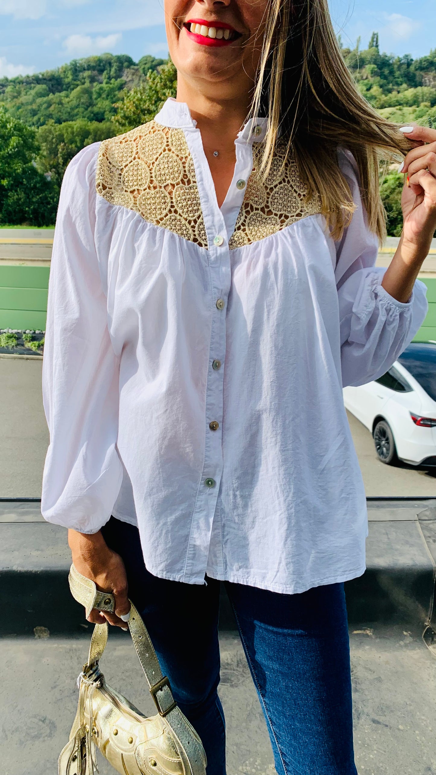Chemise Amalia blanc