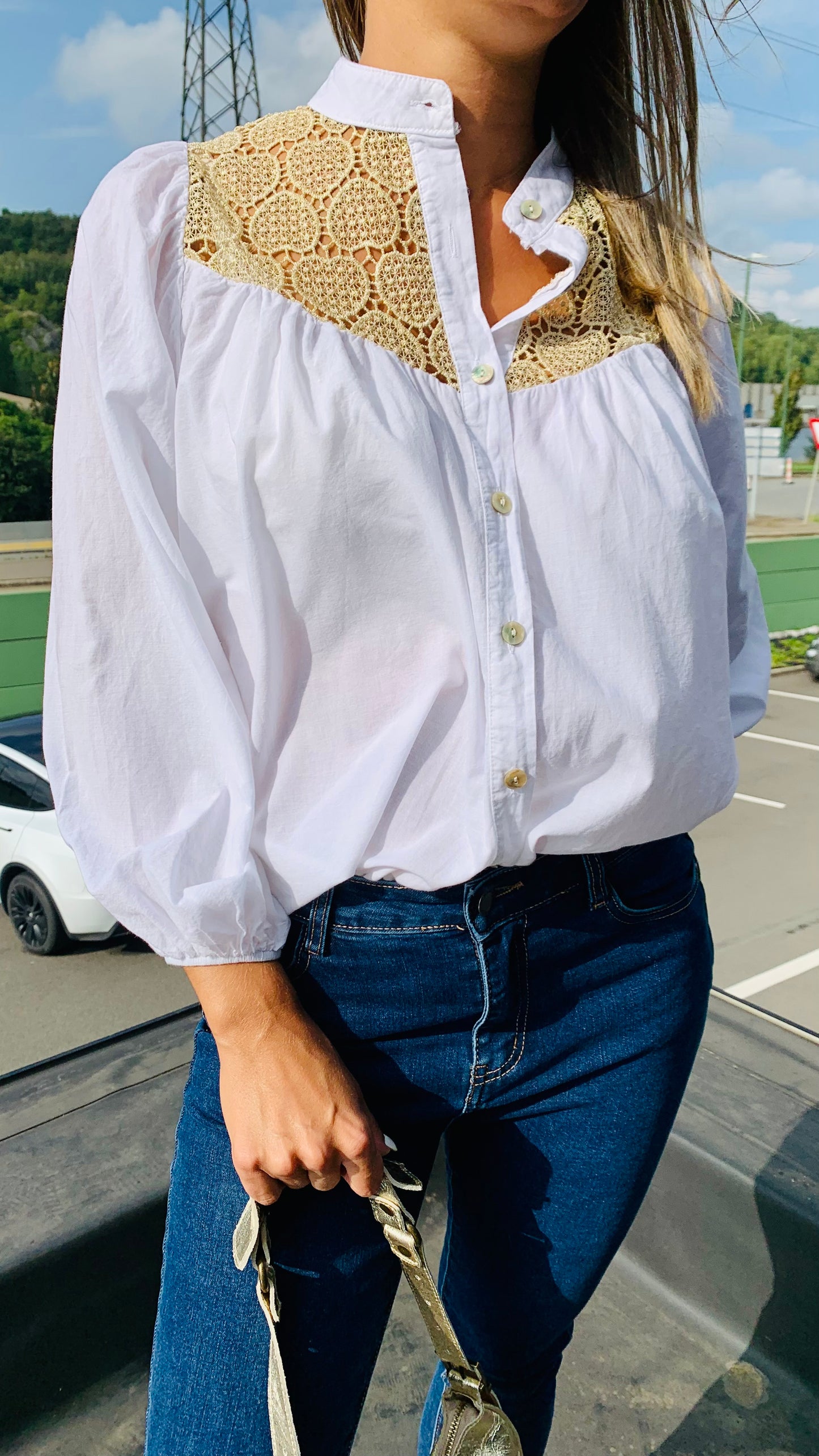Chemise Amalia blanc