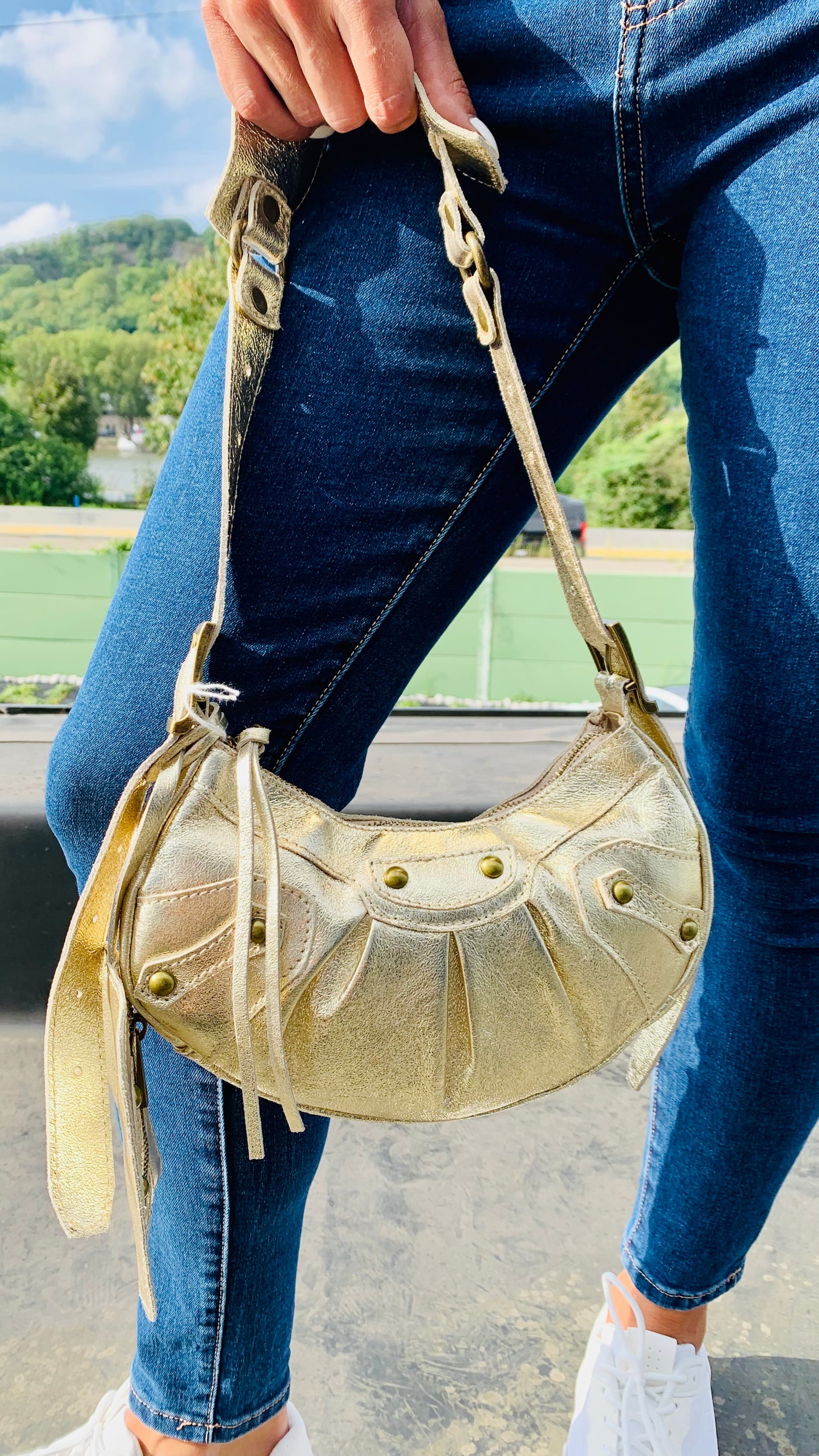 Sac Mahaut doré