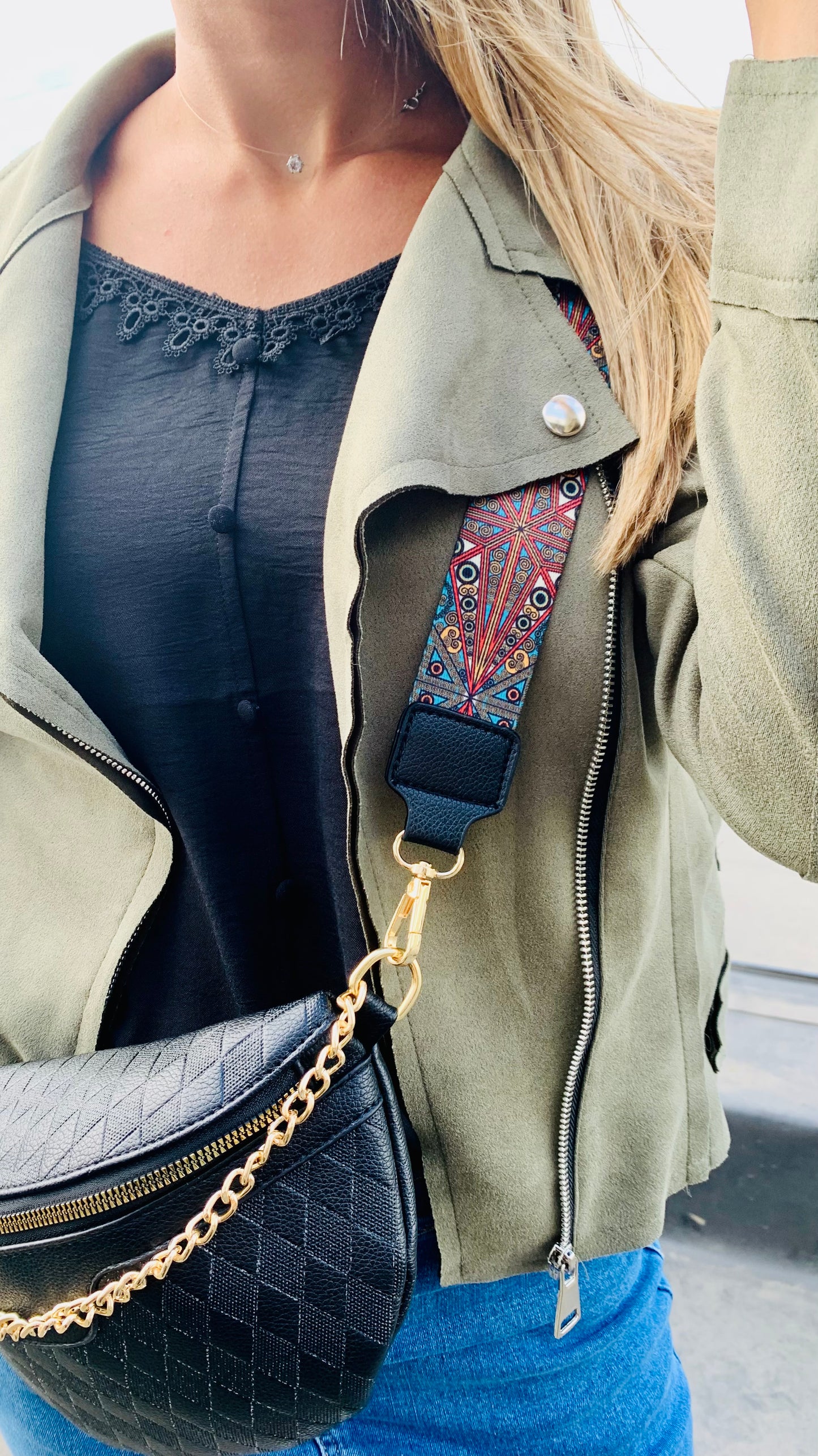 Sac banane Astrid noir