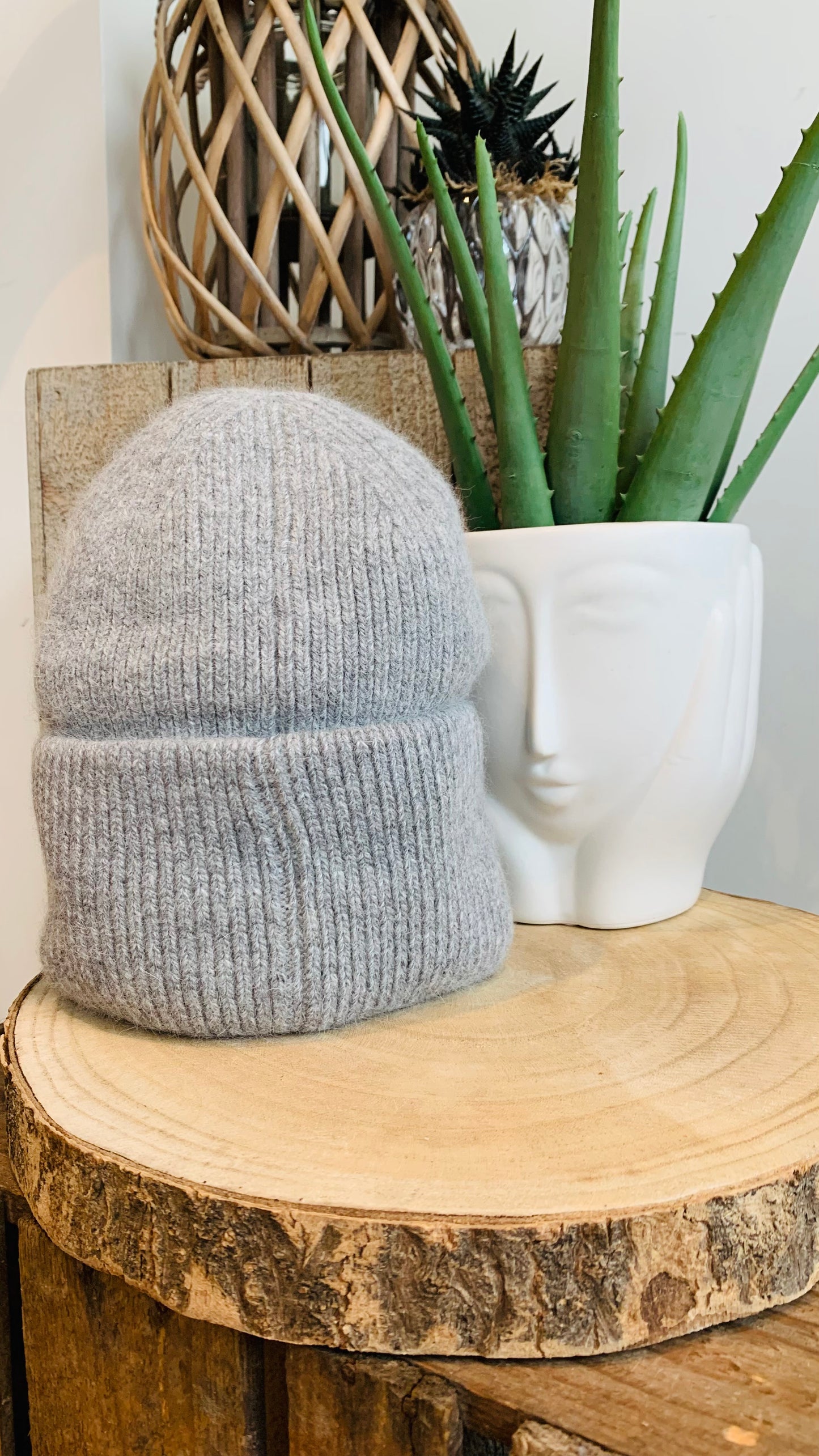 Bonnet Ondine gris