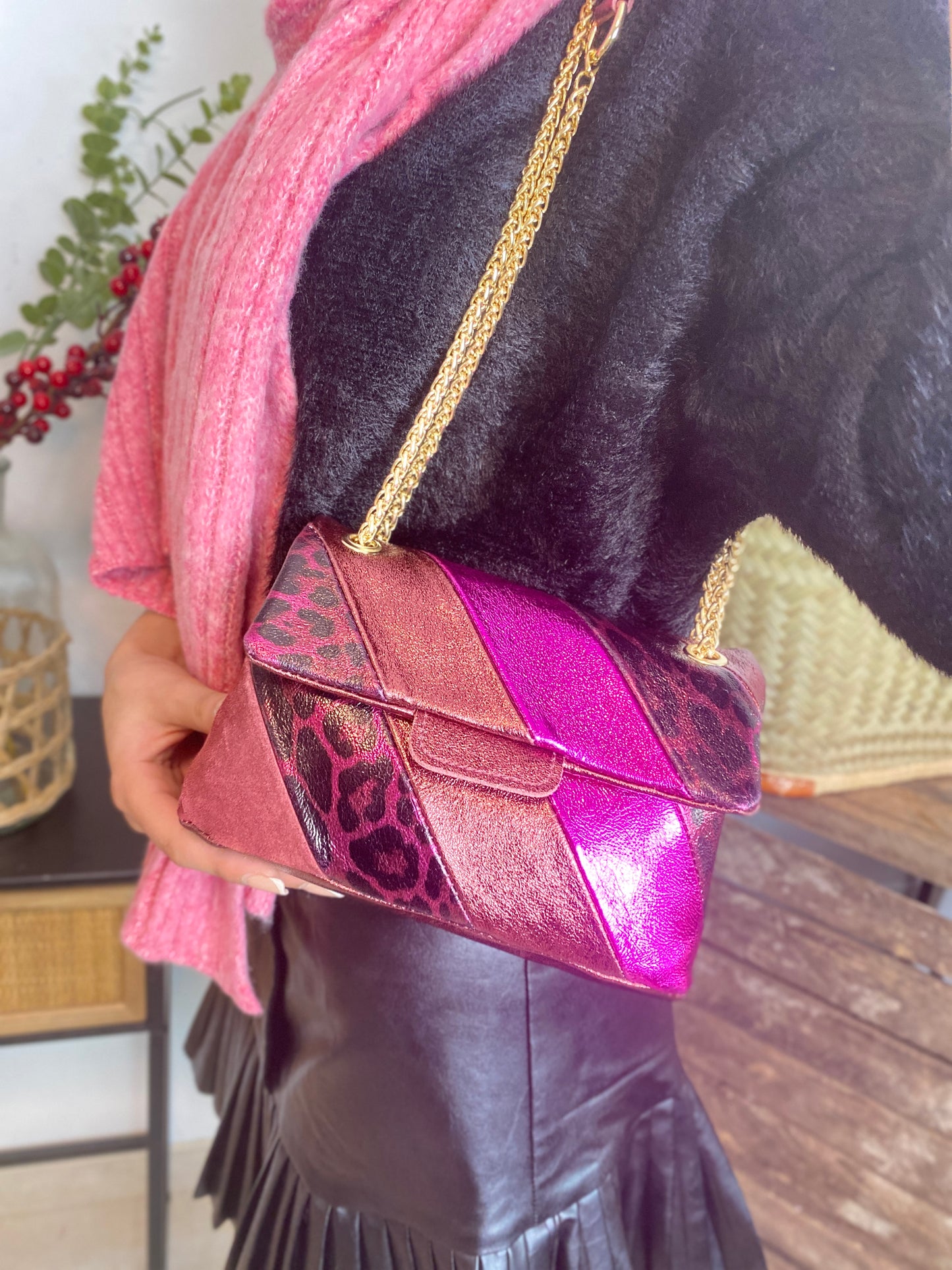 Sac Belinda fuchsia