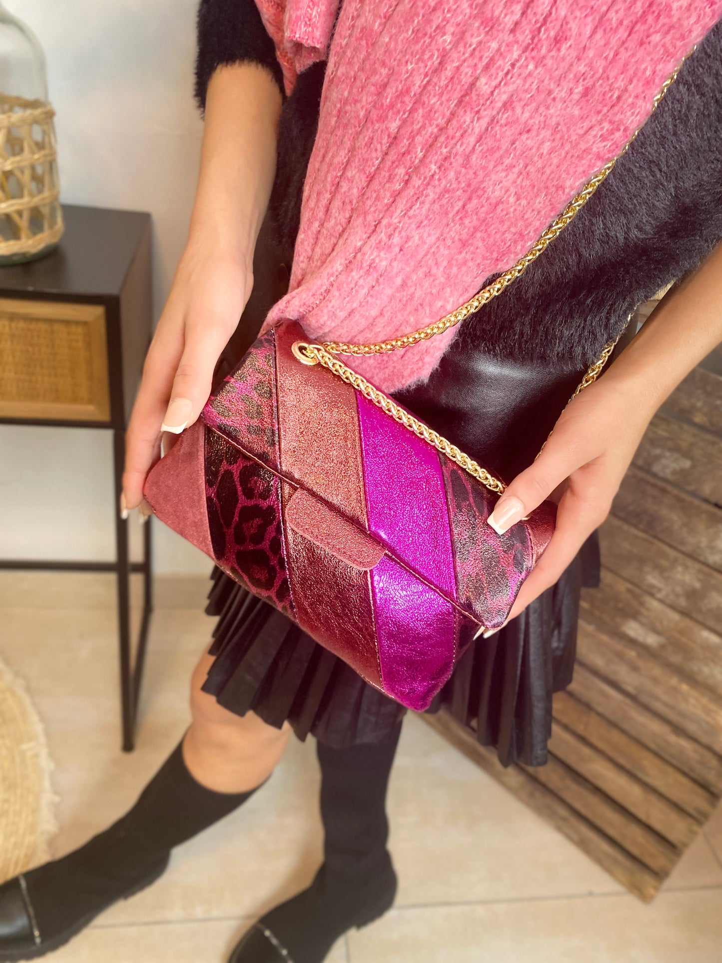 Sac Belinda fuchsia