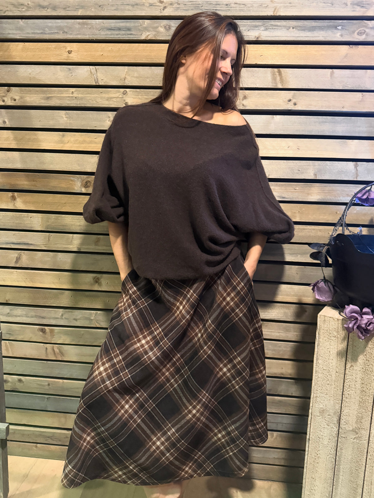 Pull Bonnie chocolat