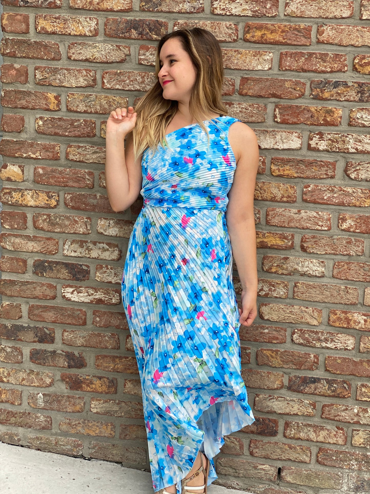 Robe Aurora bleu