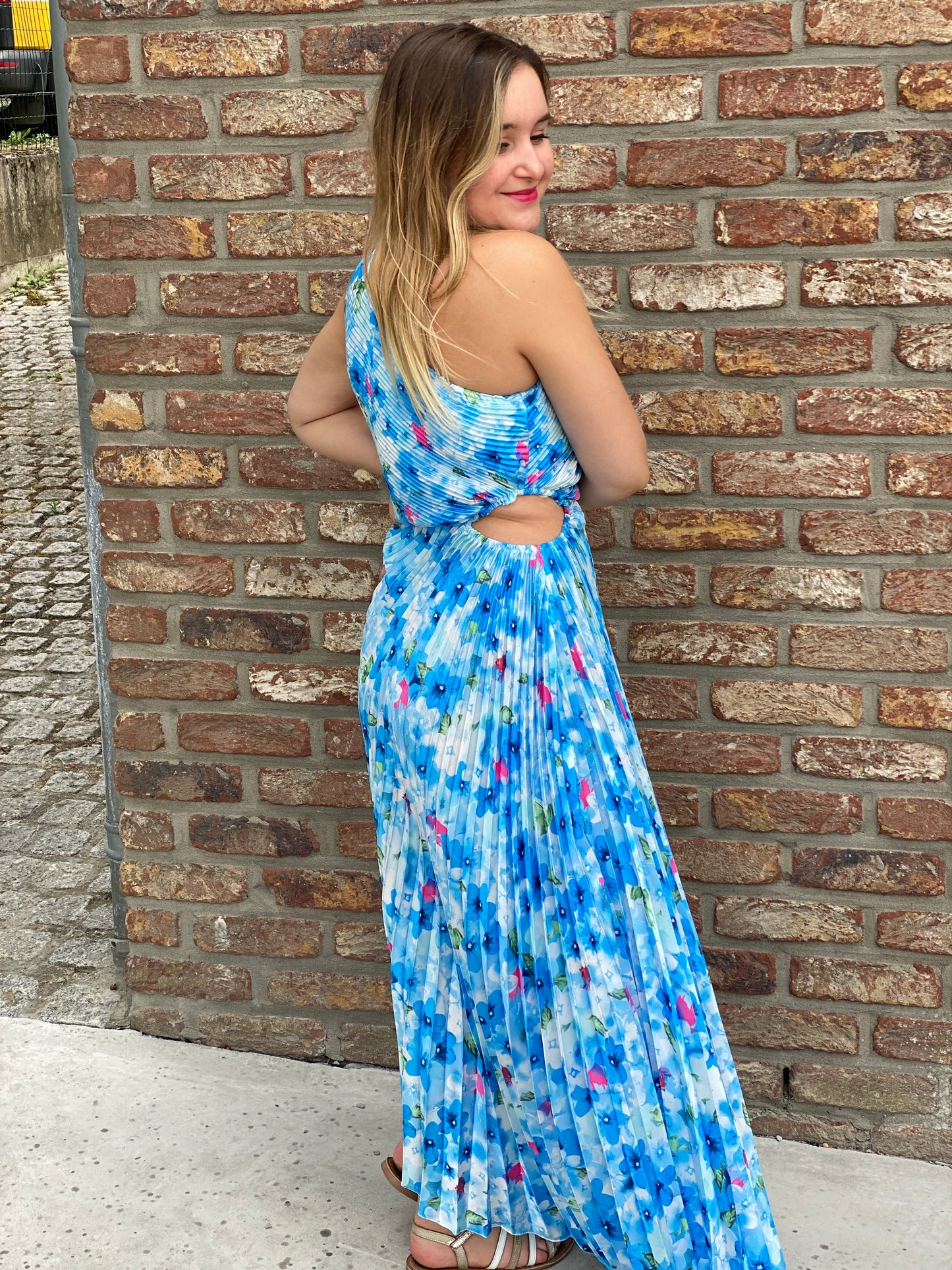 Robe Aurora bleu