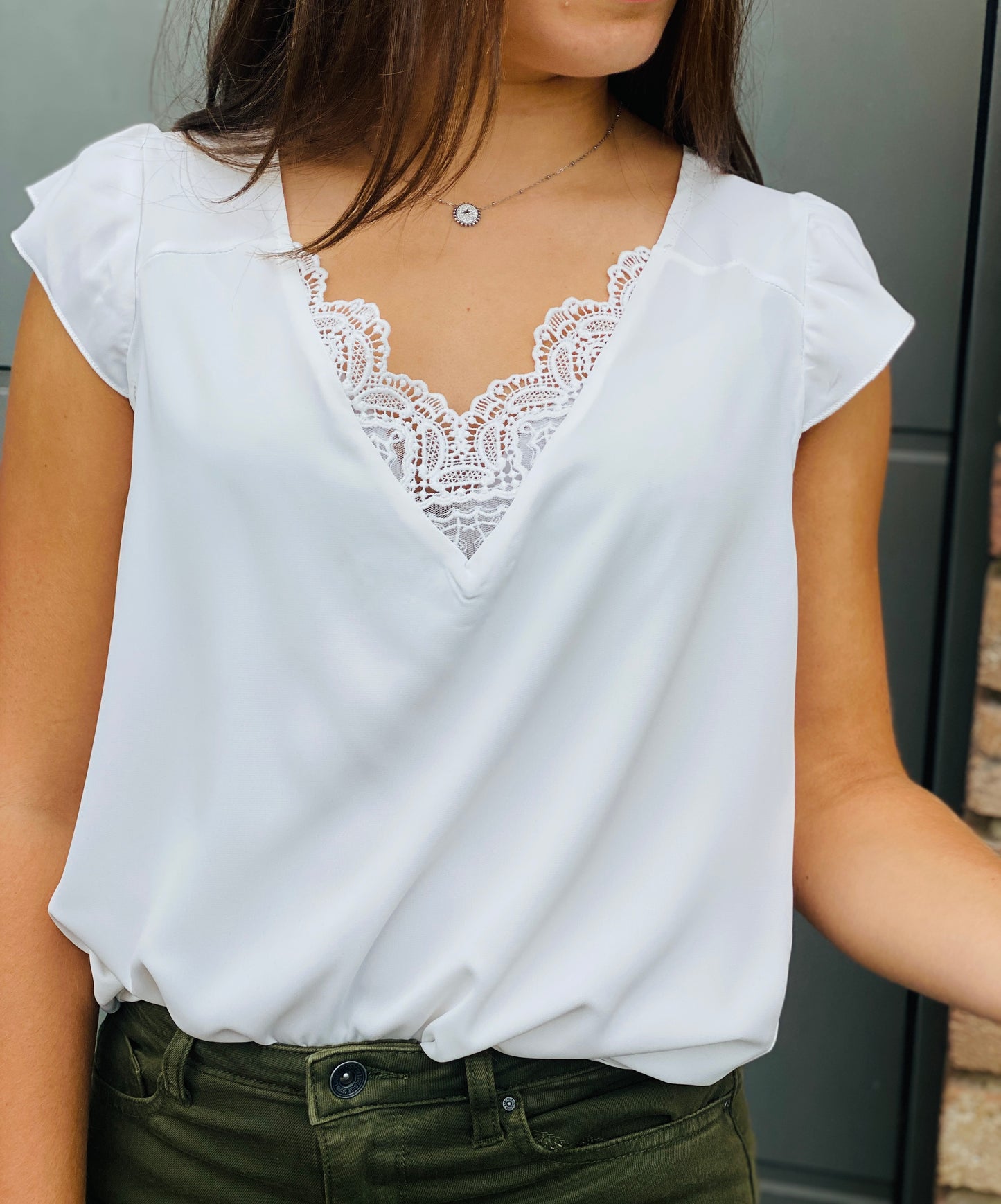 Blouse Iris blanc
