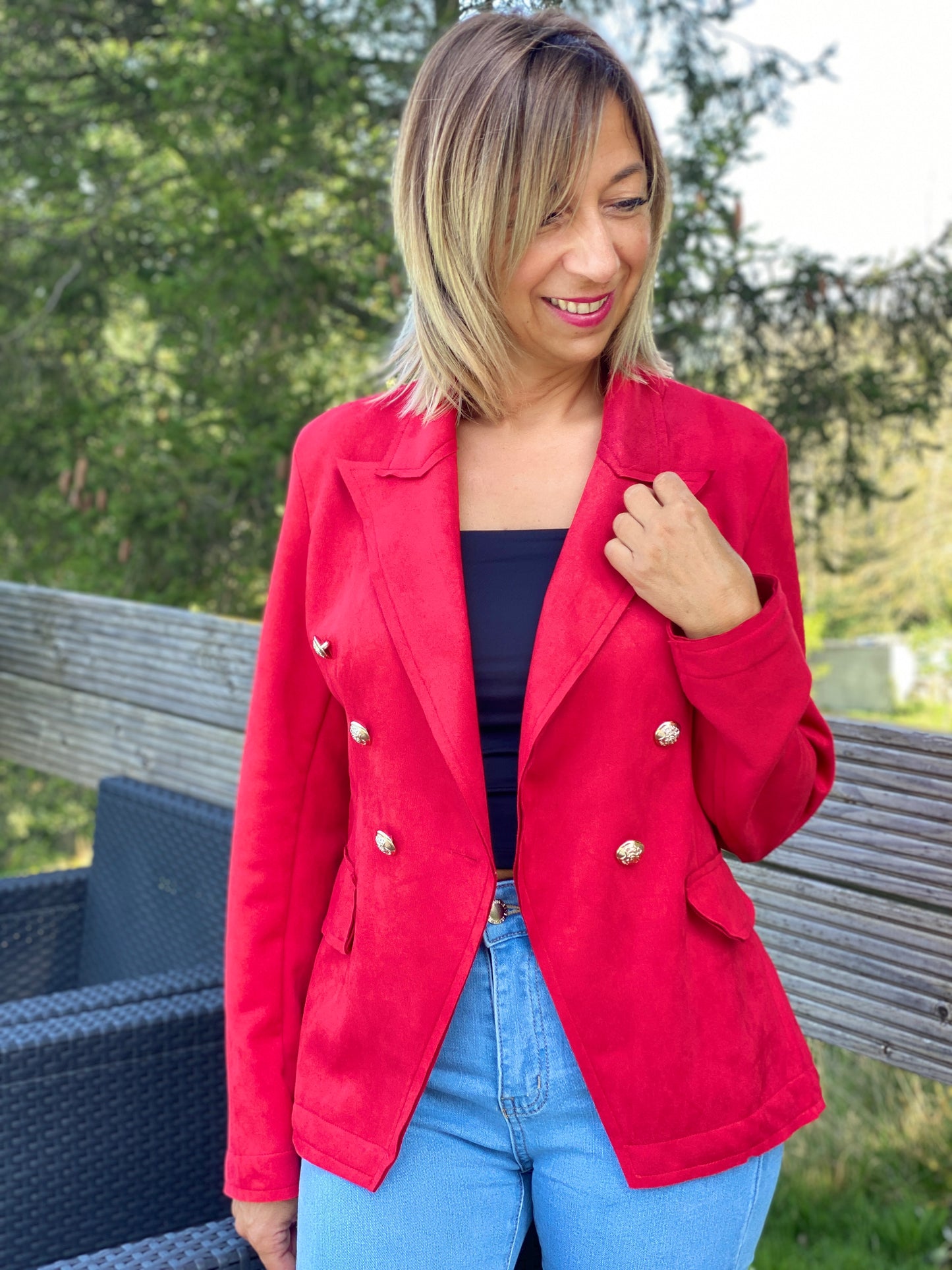 Veste Angel rouge