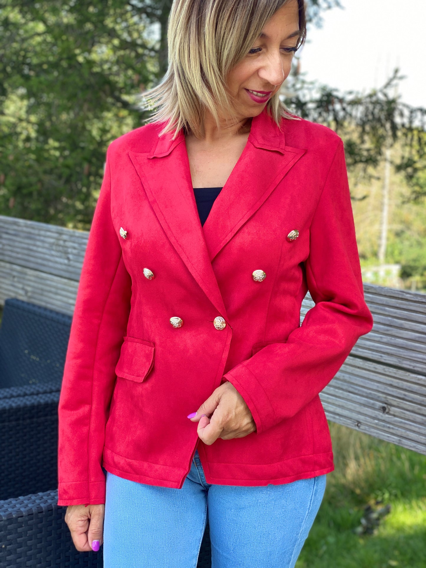 Veste Angel rouge