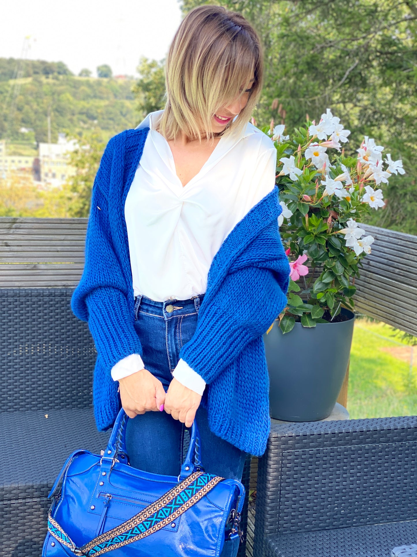 Blouse Ellie blanc