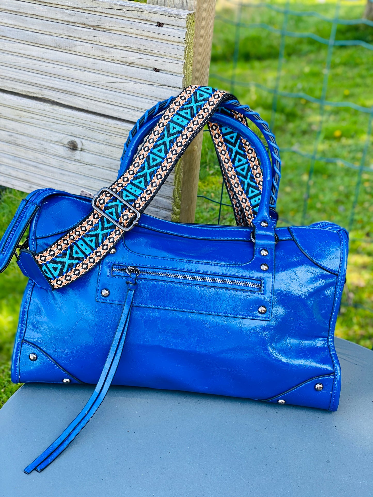Sac Lia bleu bic