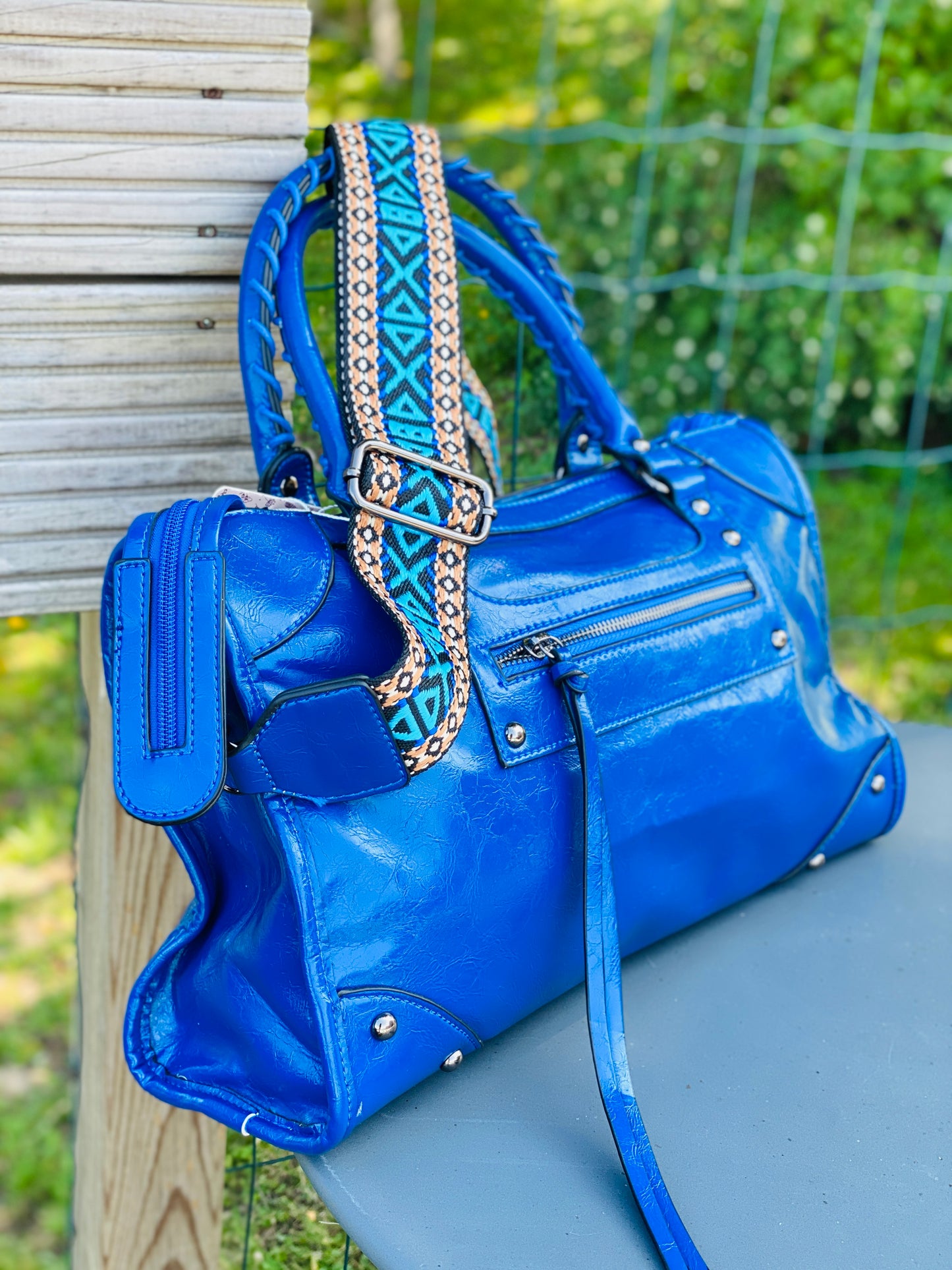 Sac Lia bleu bic