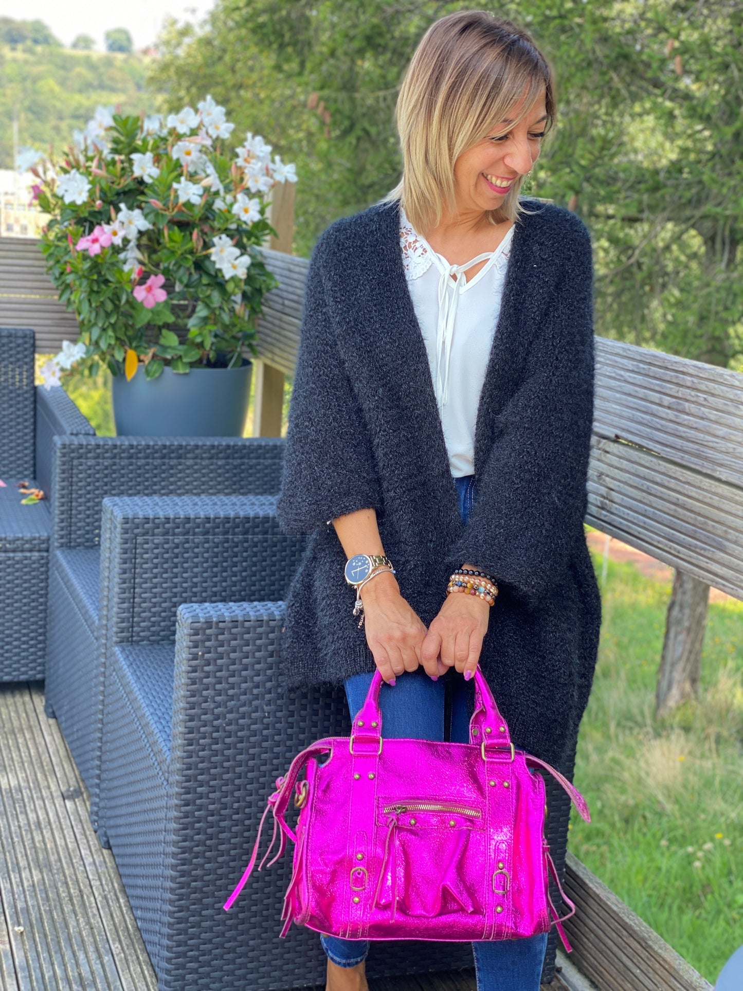 Sac Eva fuschia