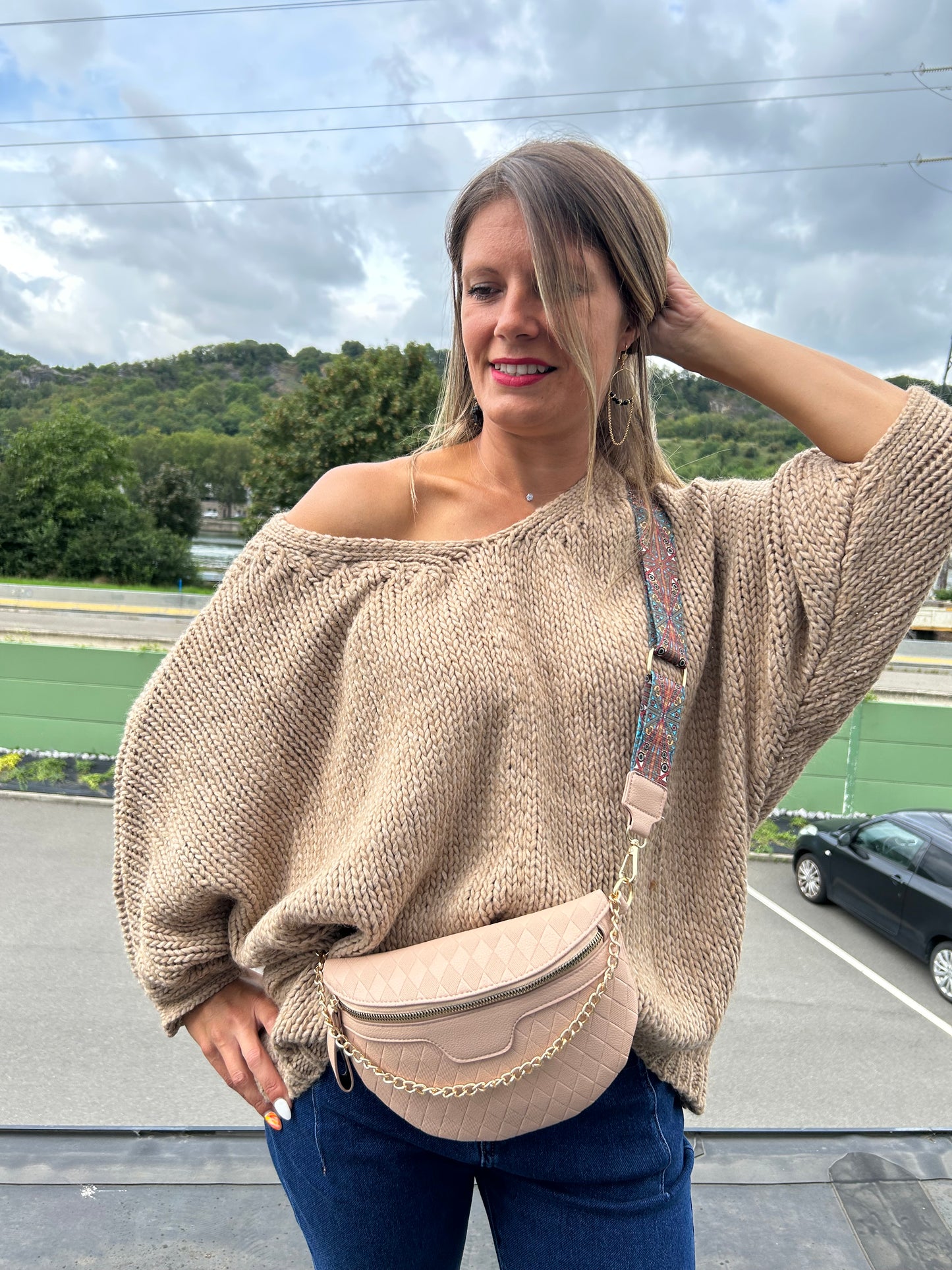 Pull Cameron beige