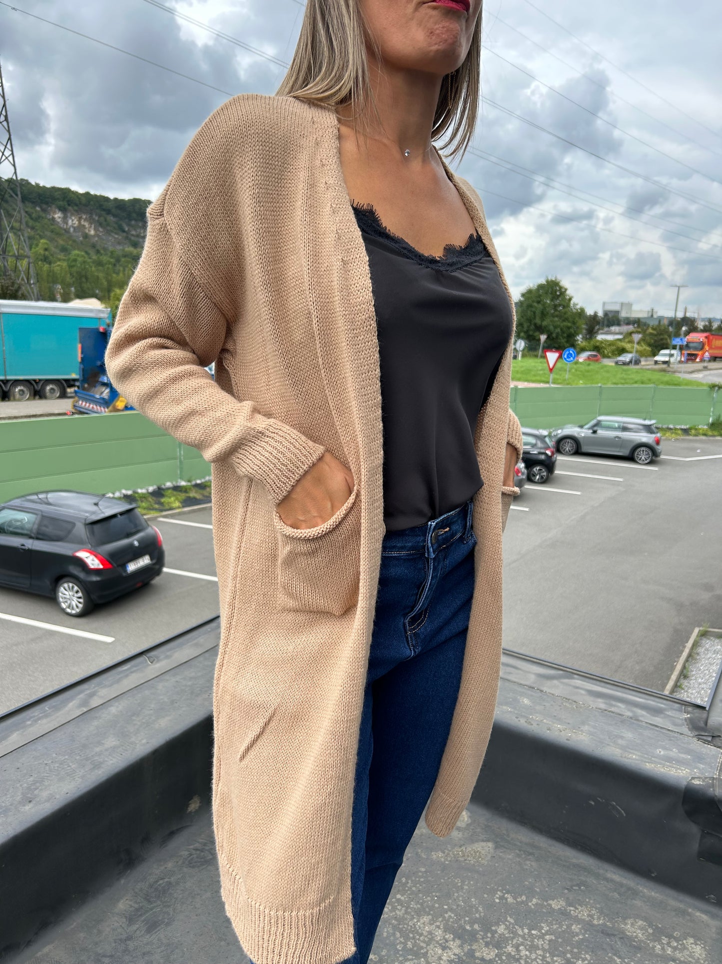 Gilet Cassiopée camel