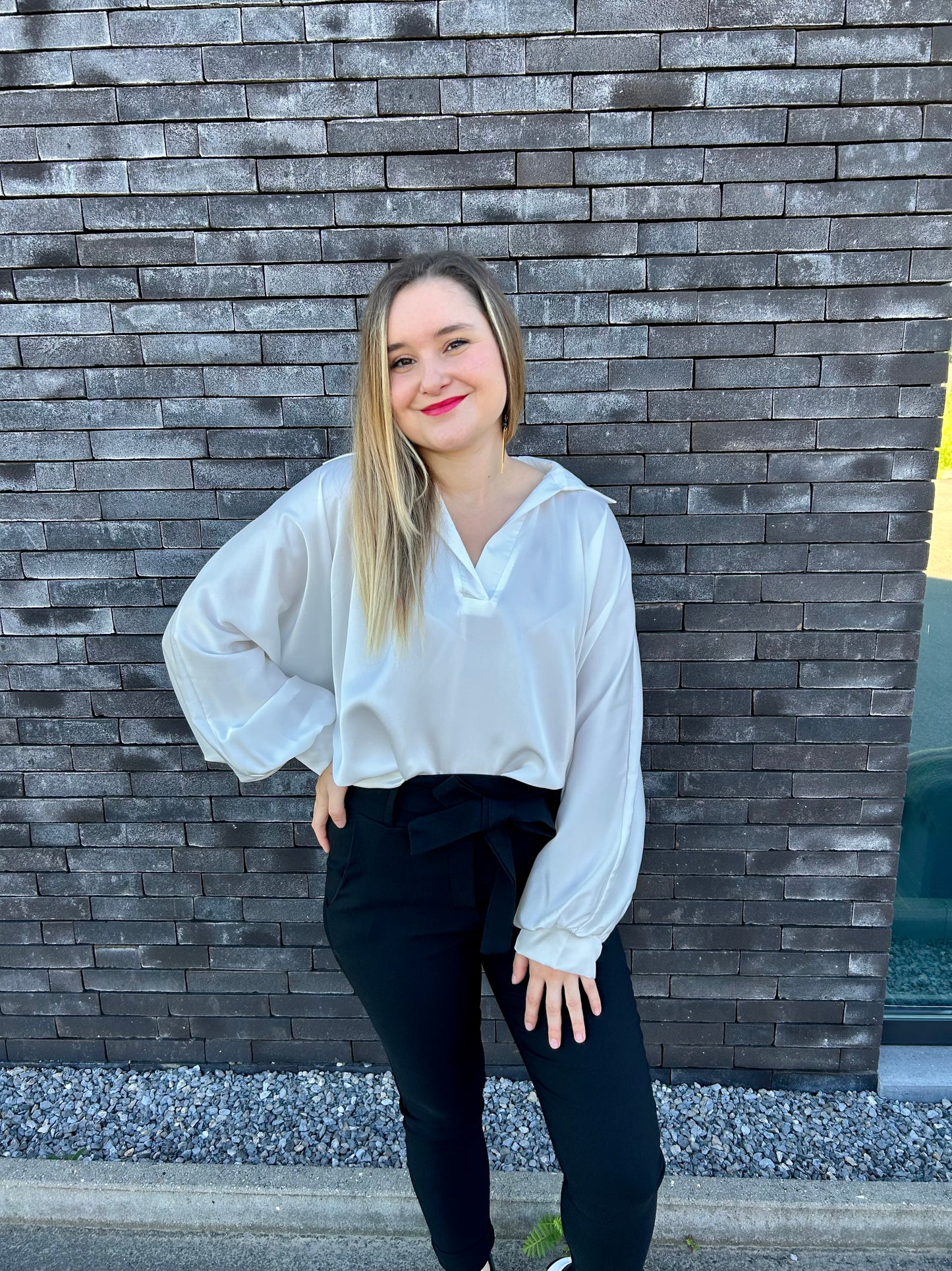 Blouse Emelie blanche