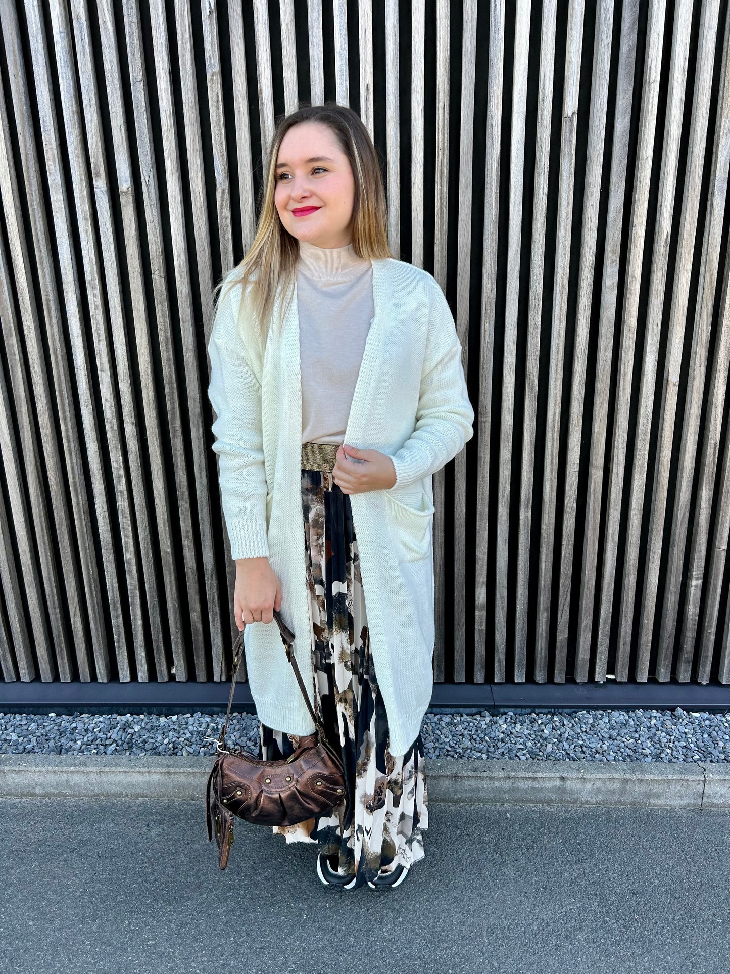 Pull Stéphanie beige clair