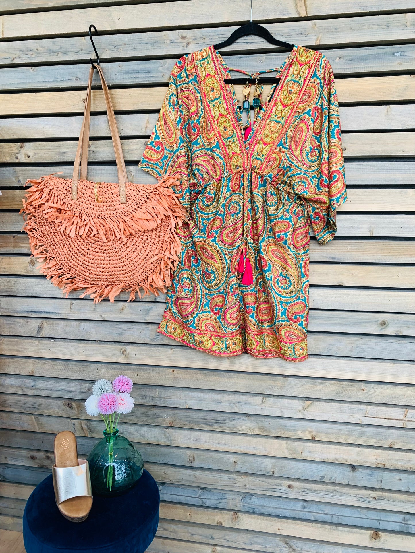 Sac Maddy naturel rouille