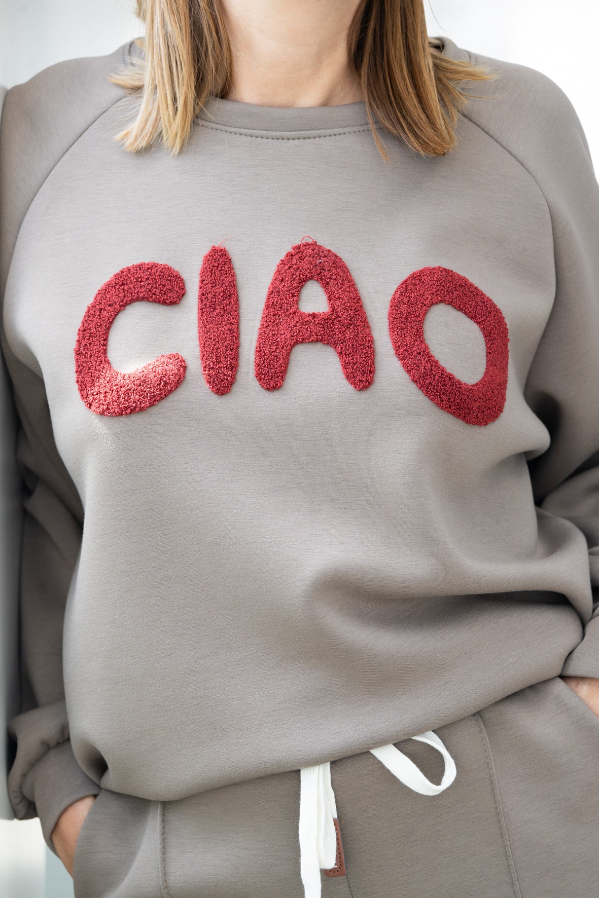 Sweat Ciao taupe