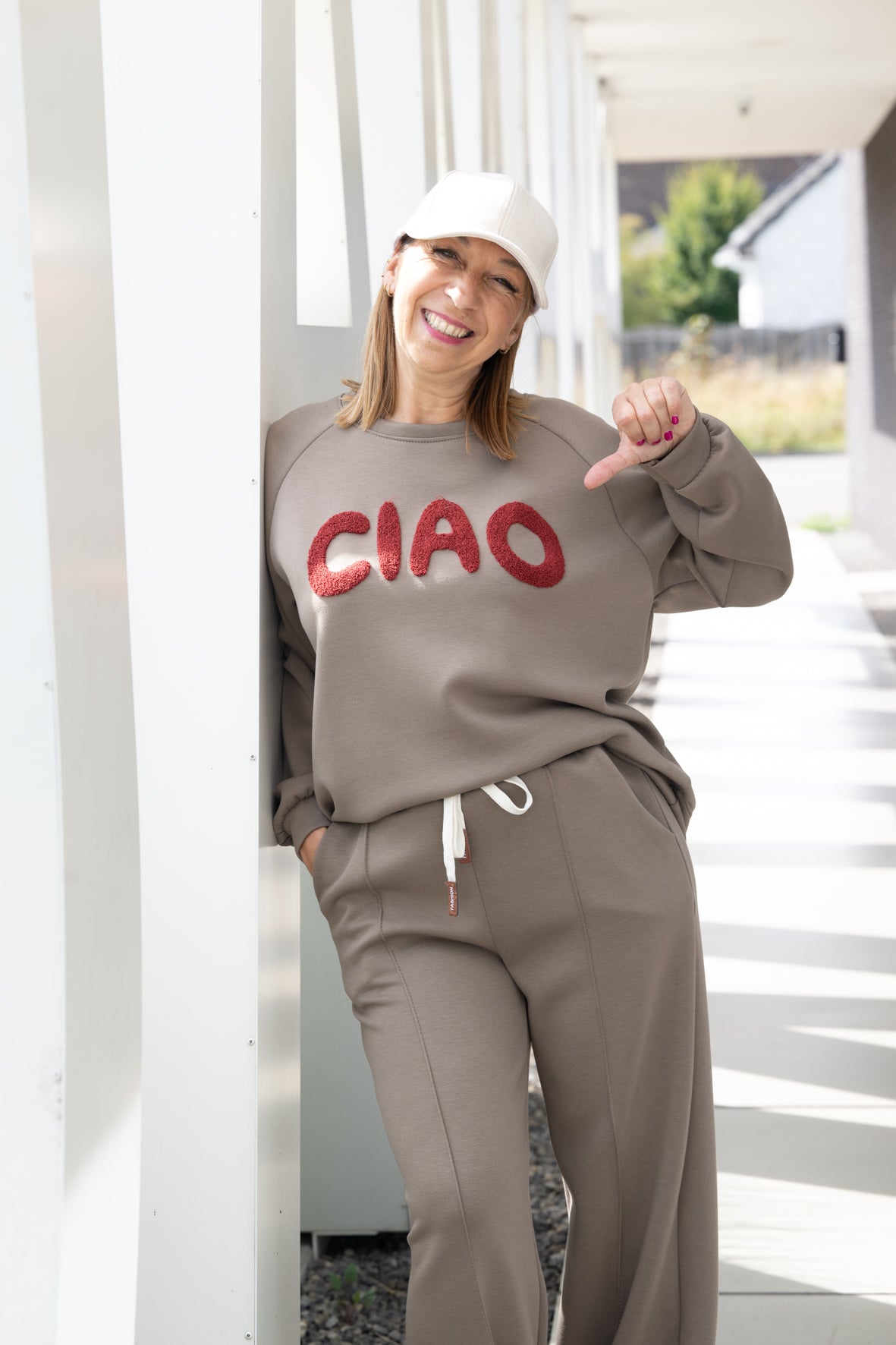 Sweat Ciao taupe