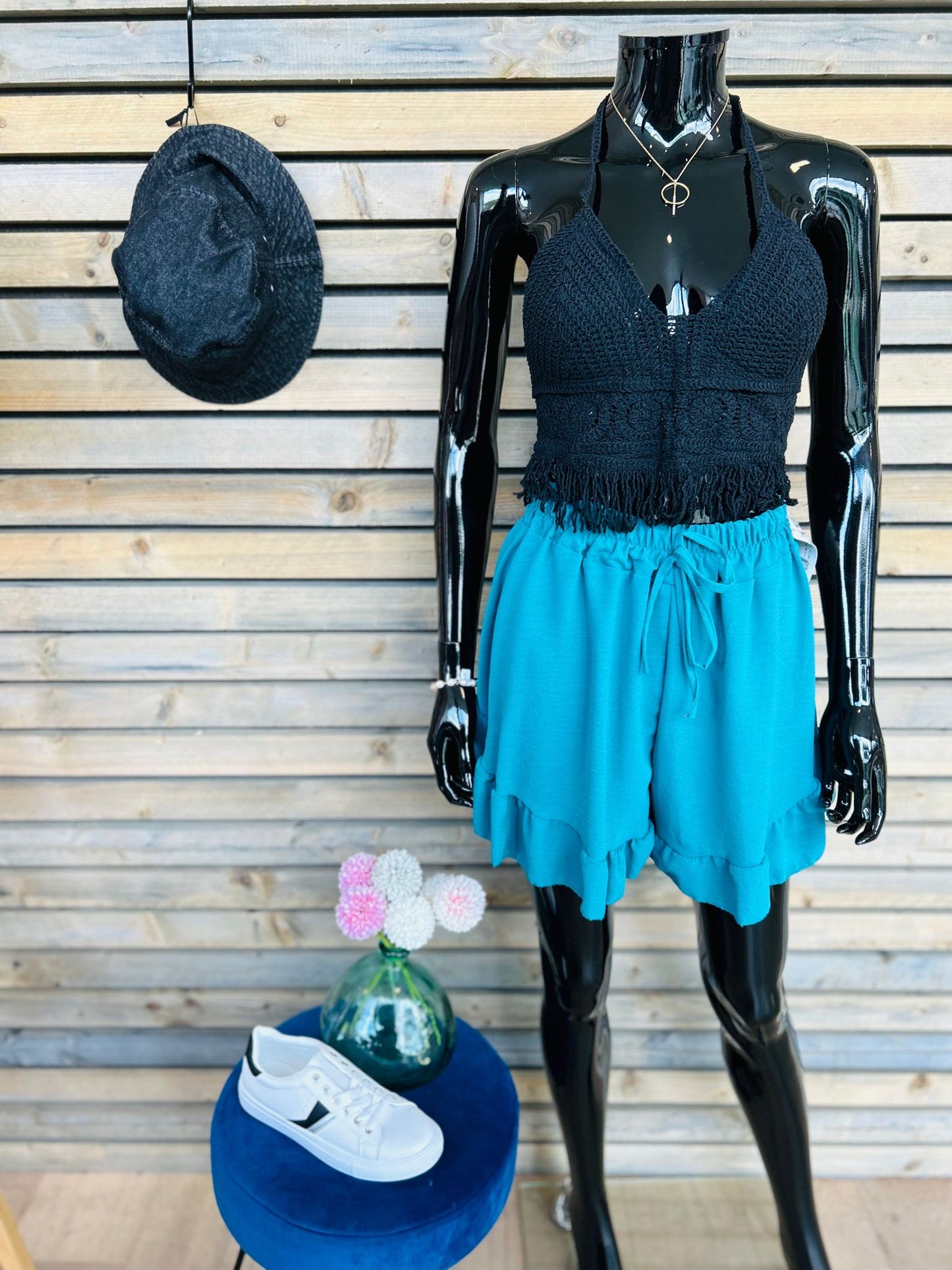 Short Martina turquoise