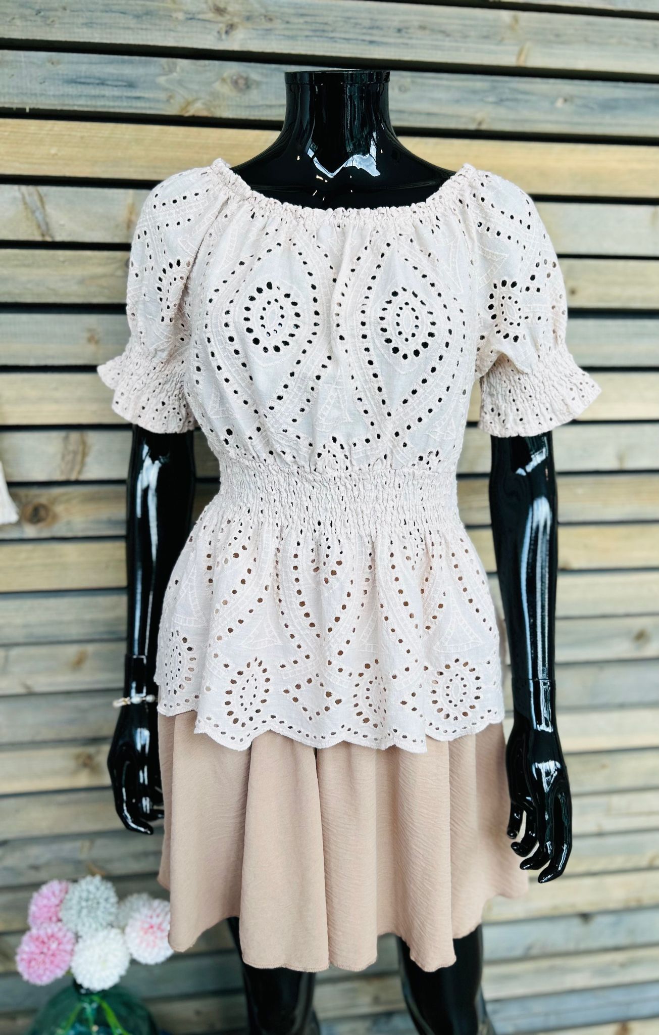 Short Abi beige