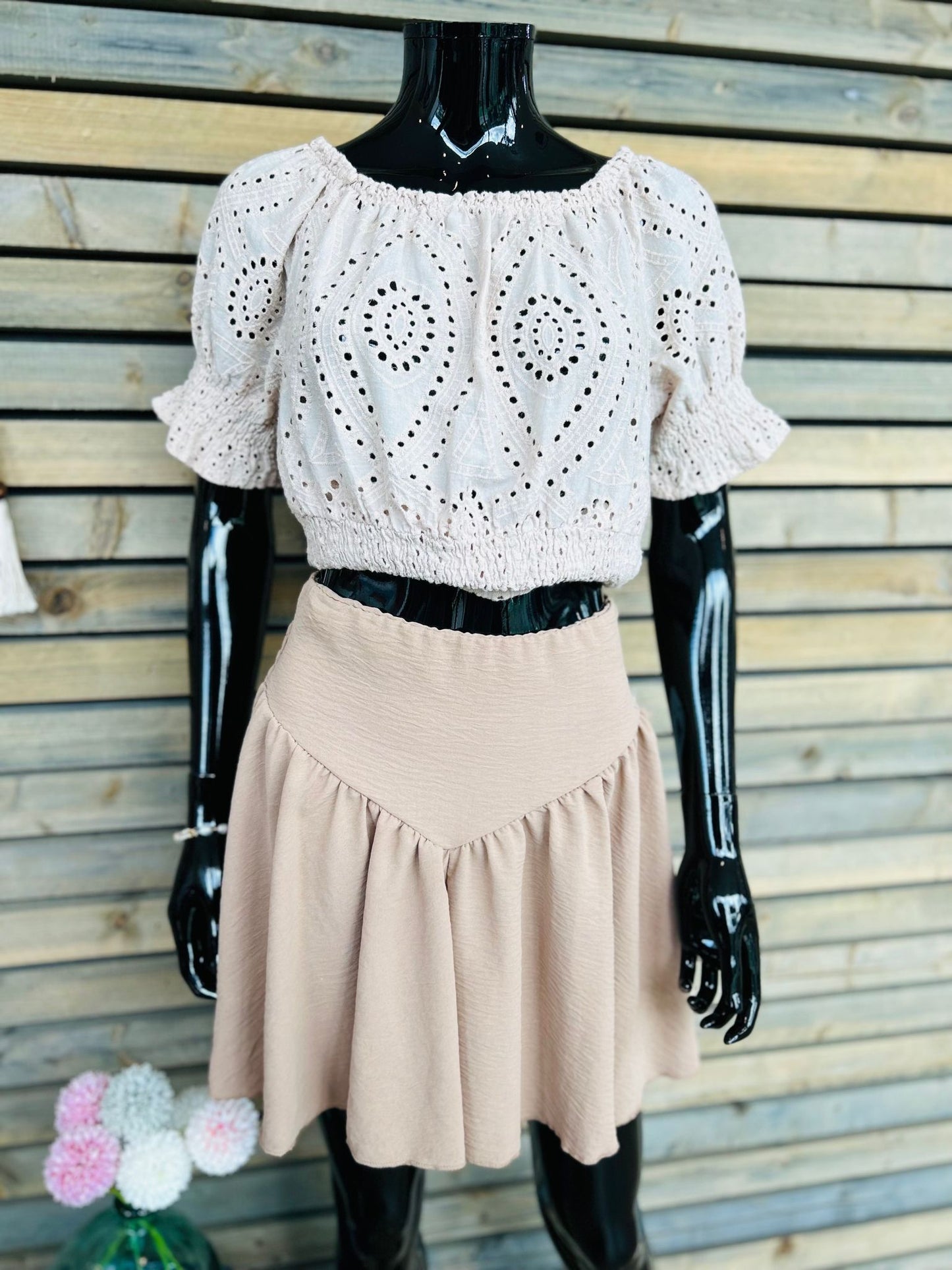 Short Abi beige