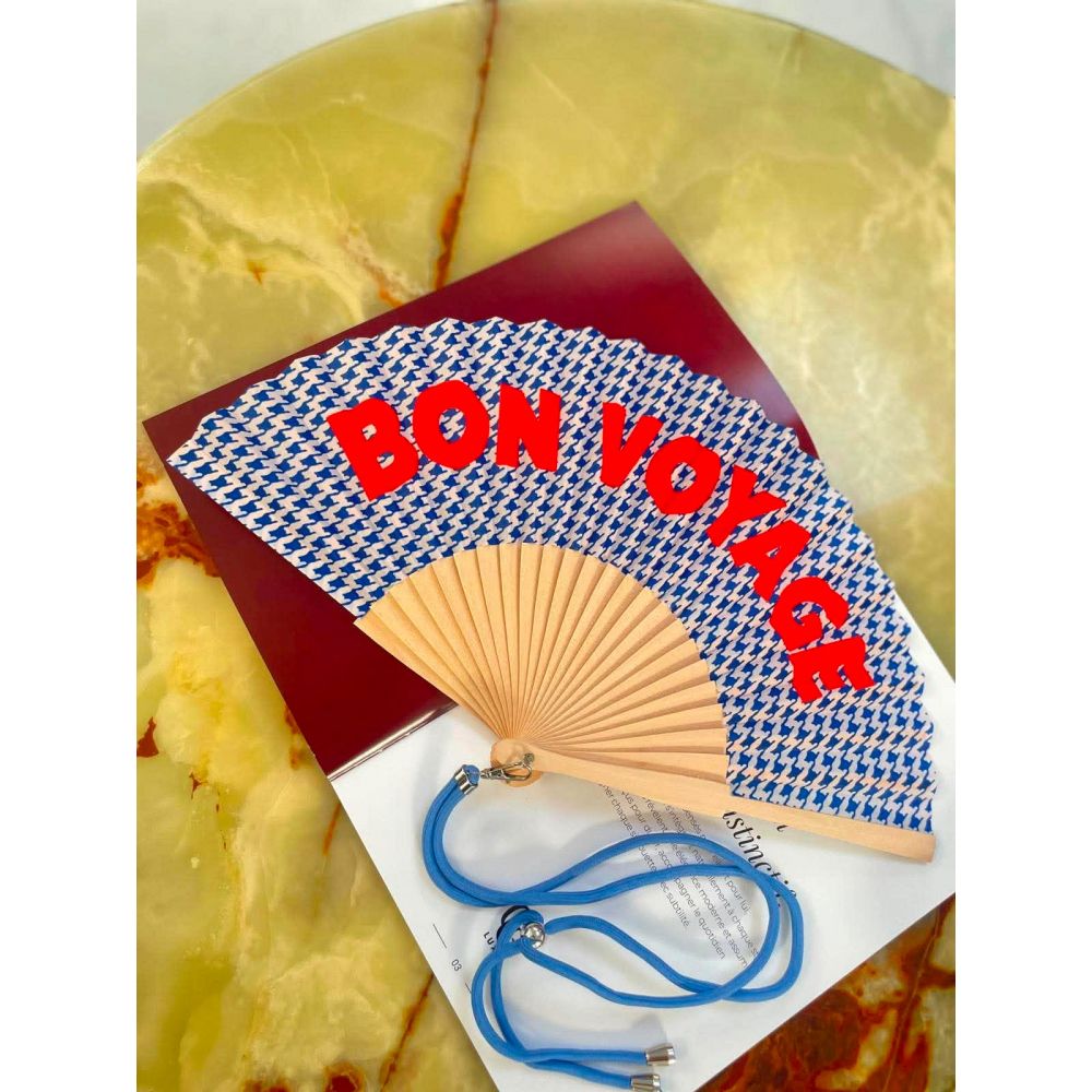 Eventail "BON VOYAGE"