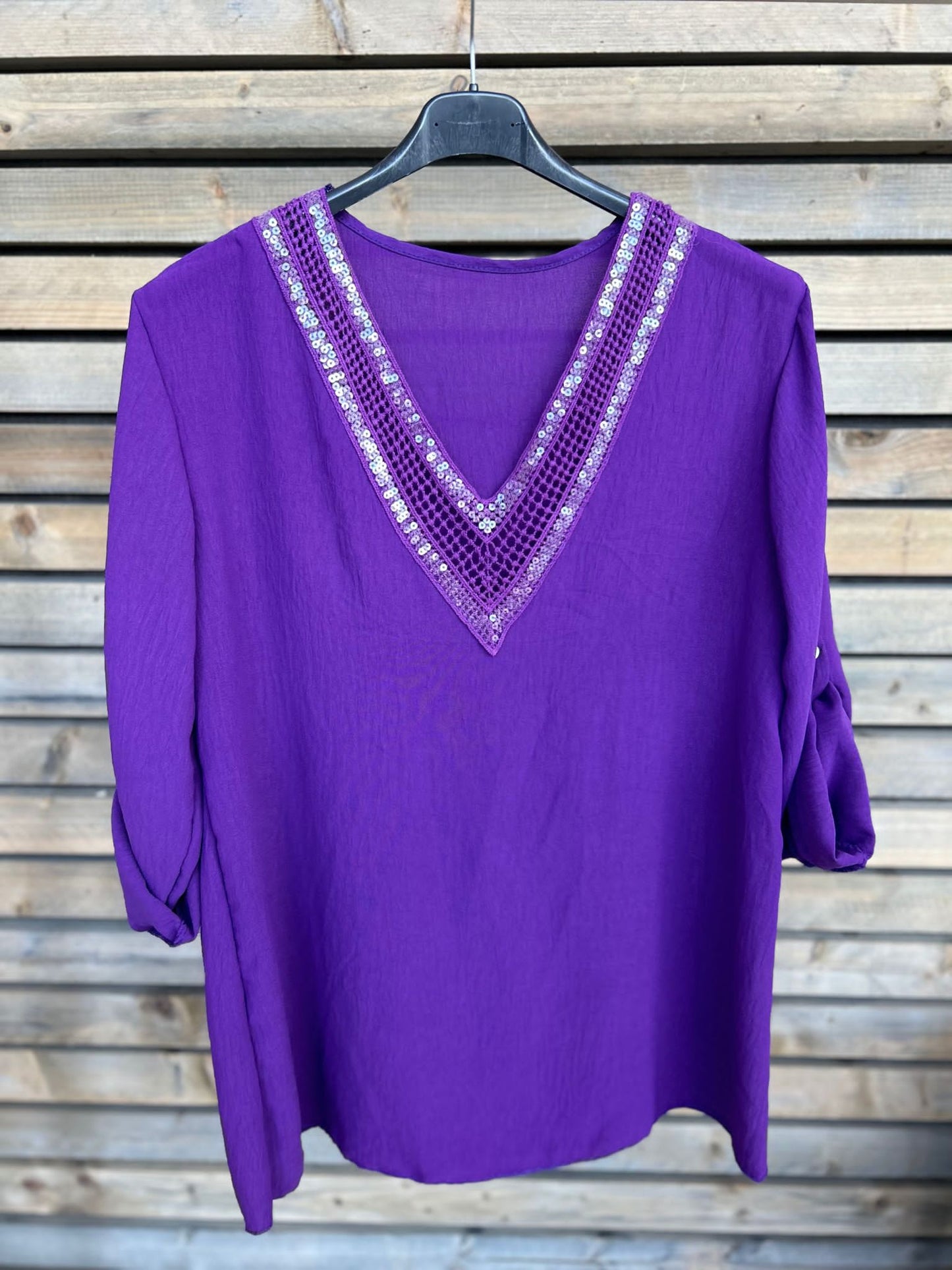 Blouse Judith mauve
