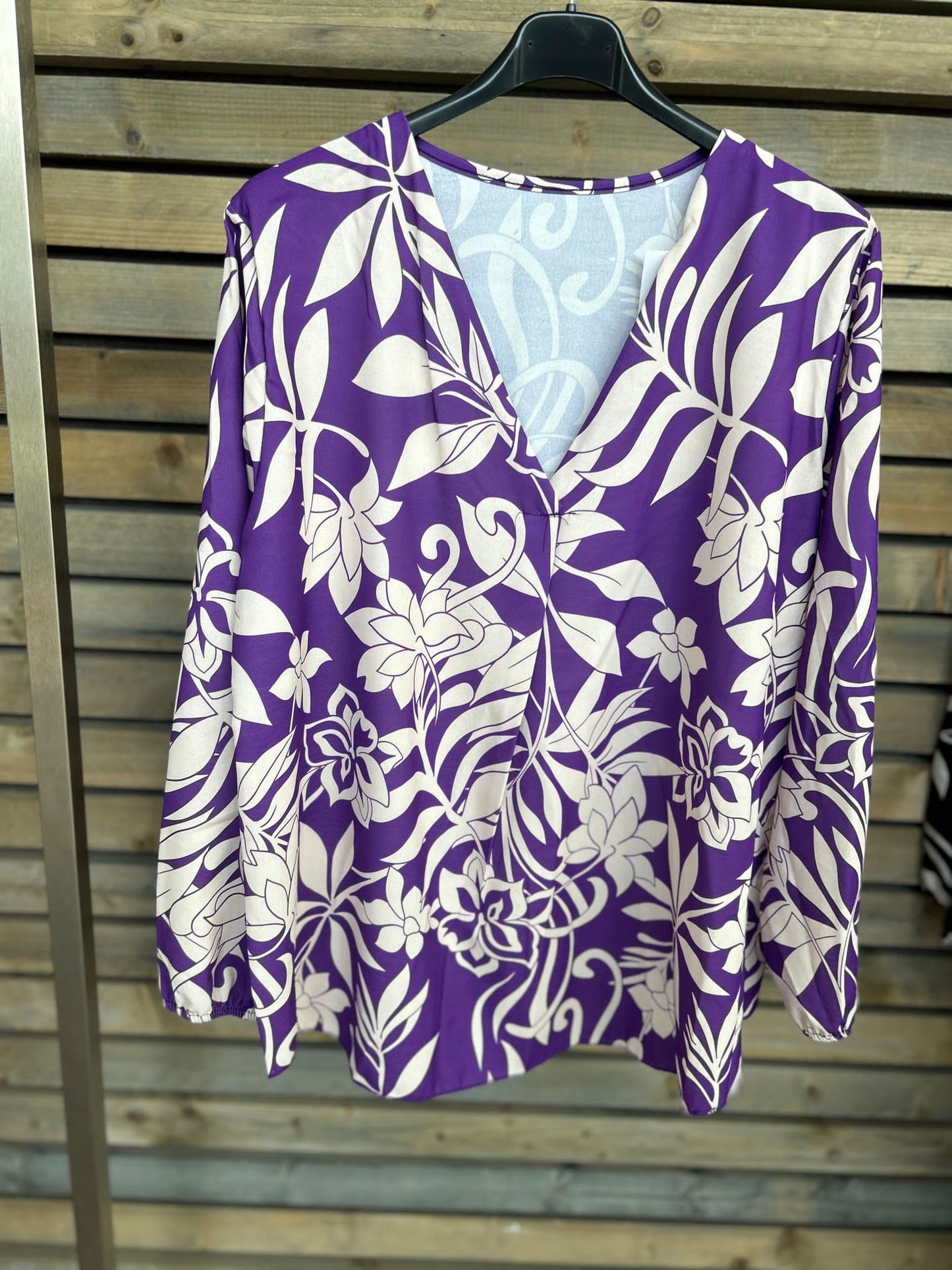 Blouse Nédine mauve